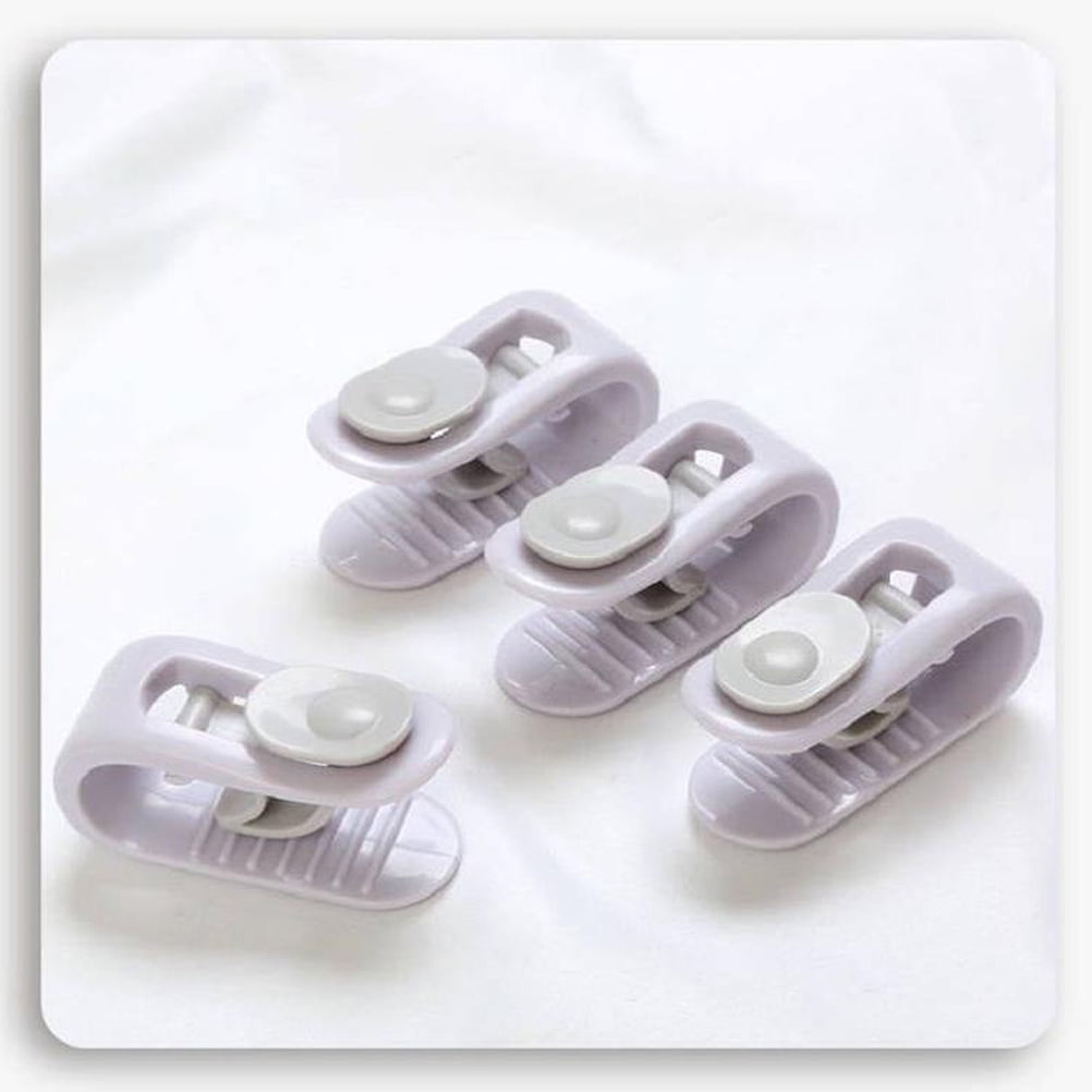 Worgeous Quilt Holder Holding Bedding Straps Keeping Blankets Purple - Image 5