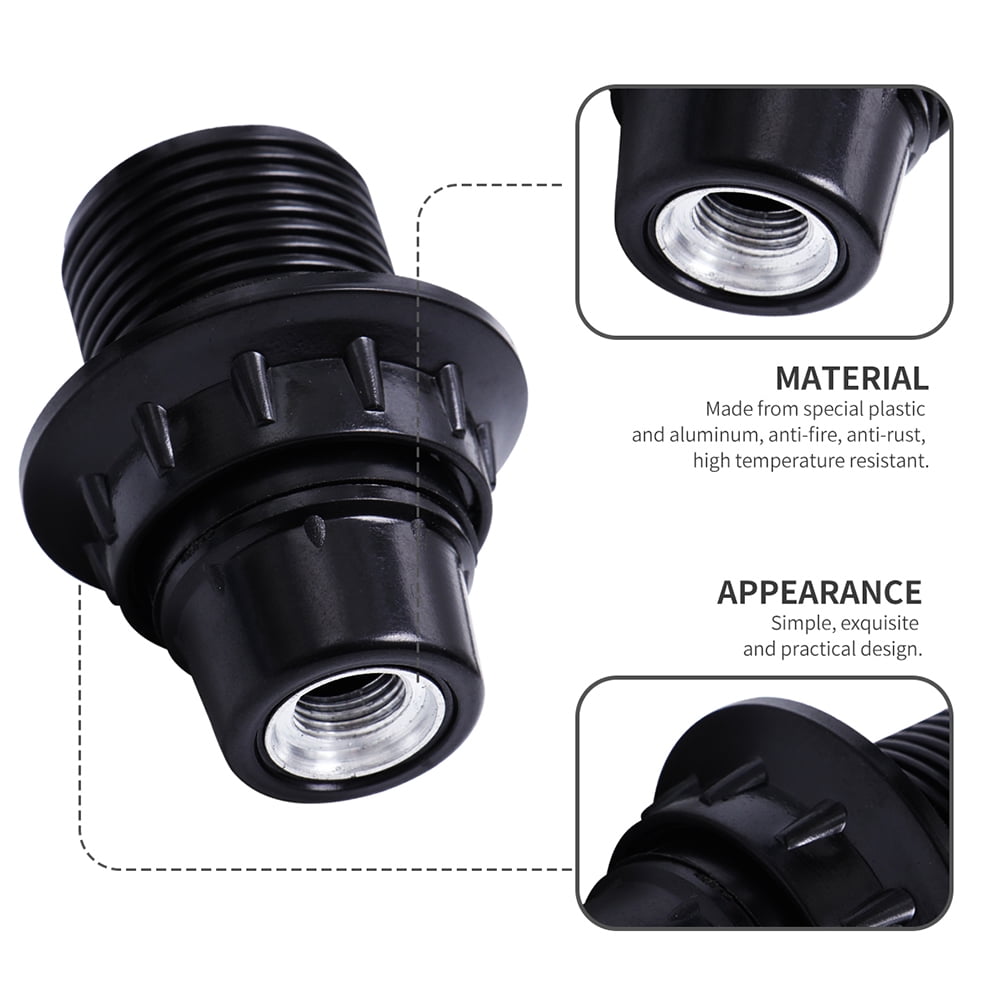 SWETRACE Lamp Socket Replacement Kit Lamp Bulb Holder 4Pcs For Garages - Image 2