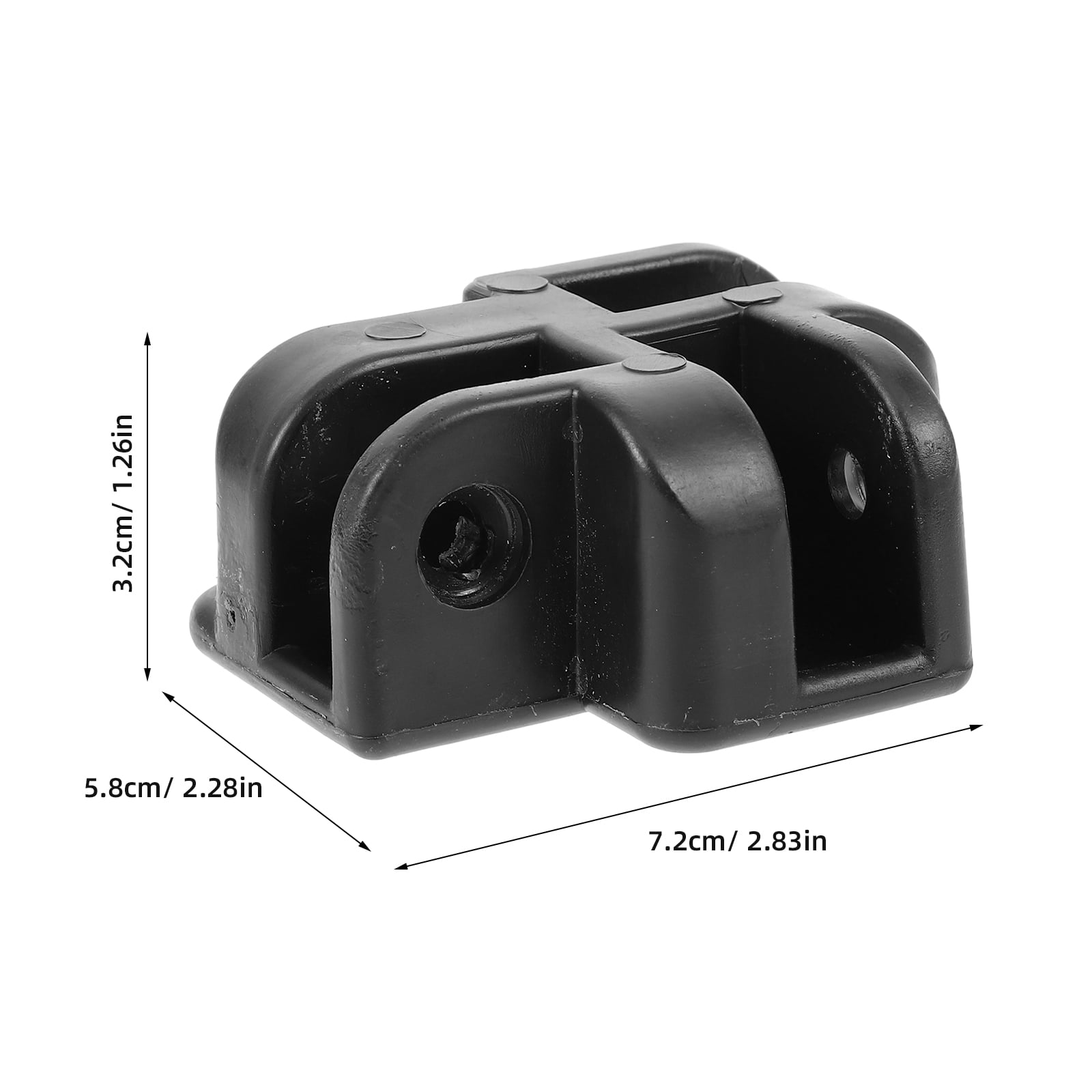 Worgeous Heavy Duty Gazebo Strong Canopy Tent Replacement Parts Black - Image 2