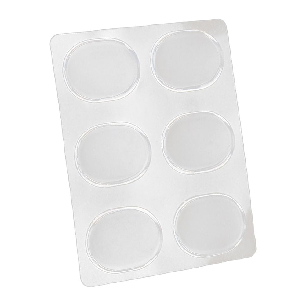 SWETRACE Skin-Friendly Heel Pads Gel 18Pcs Transparent Round Heel Protector Cushions for Men Women - Image 6