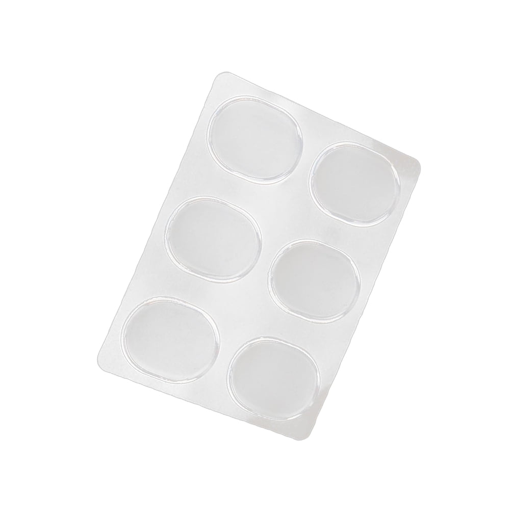 SWETRACE Skin-Friendly Heel Pads Gel 18Pcs Transparent Round Heel Protector Cushions for Men Women - Image 8
