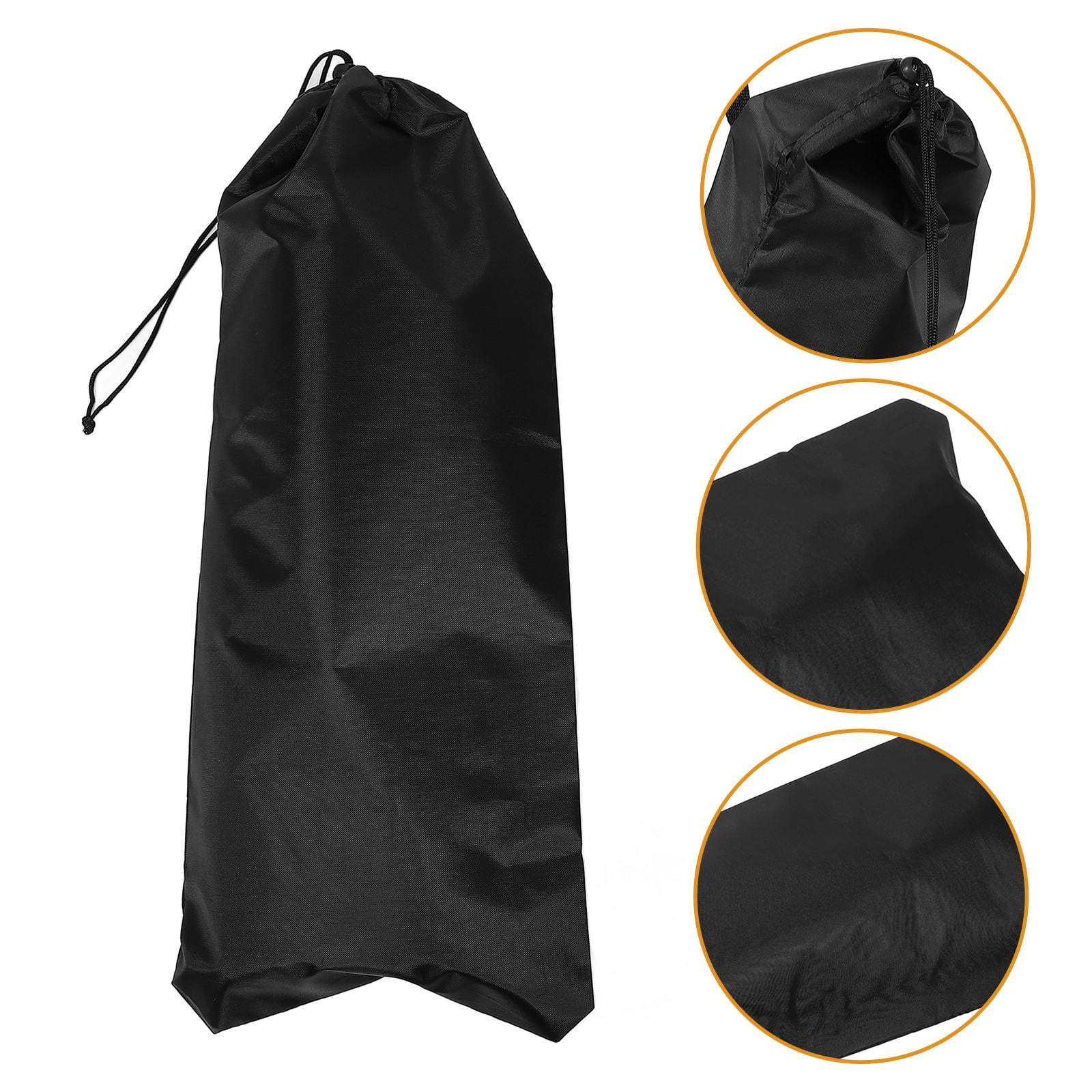 Worgeous Skateboard Backpack Bag for Outdoor Waterproof Black - Image 6