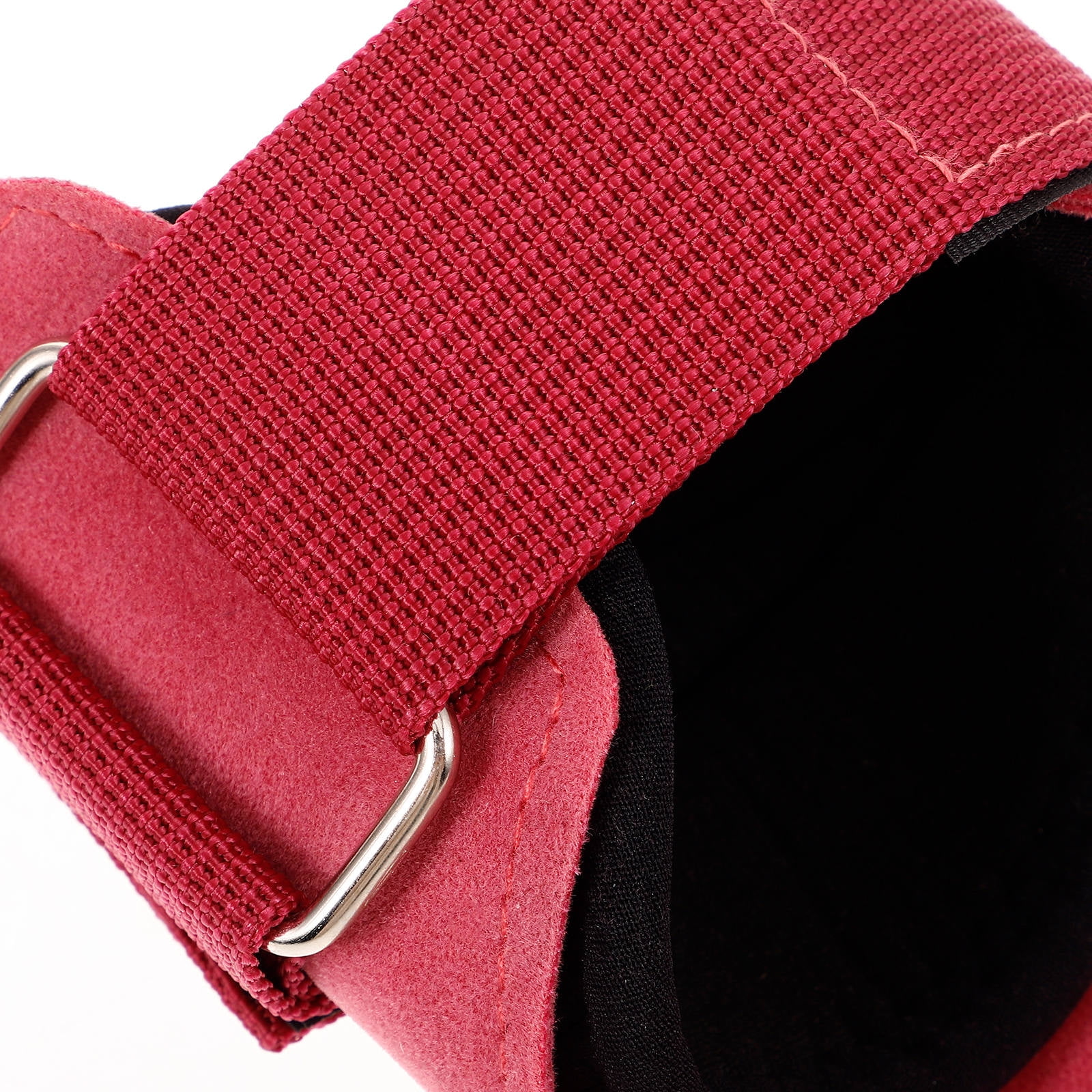 SWETRACE Gym Equipment Wrist Wraps Grip Enhancement Rosy 1Set PU 8.7x8.6x0.4in - Image 6