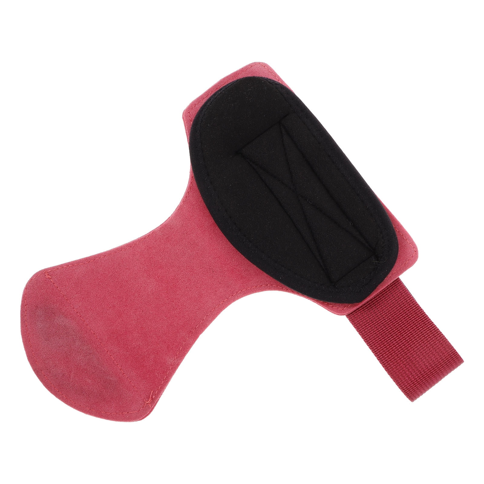SWETRACE Gym Equipment Wrist Wraps Grip Enhancement Rosy 1Set PU 8.7x8.6x0.4in - Image 7