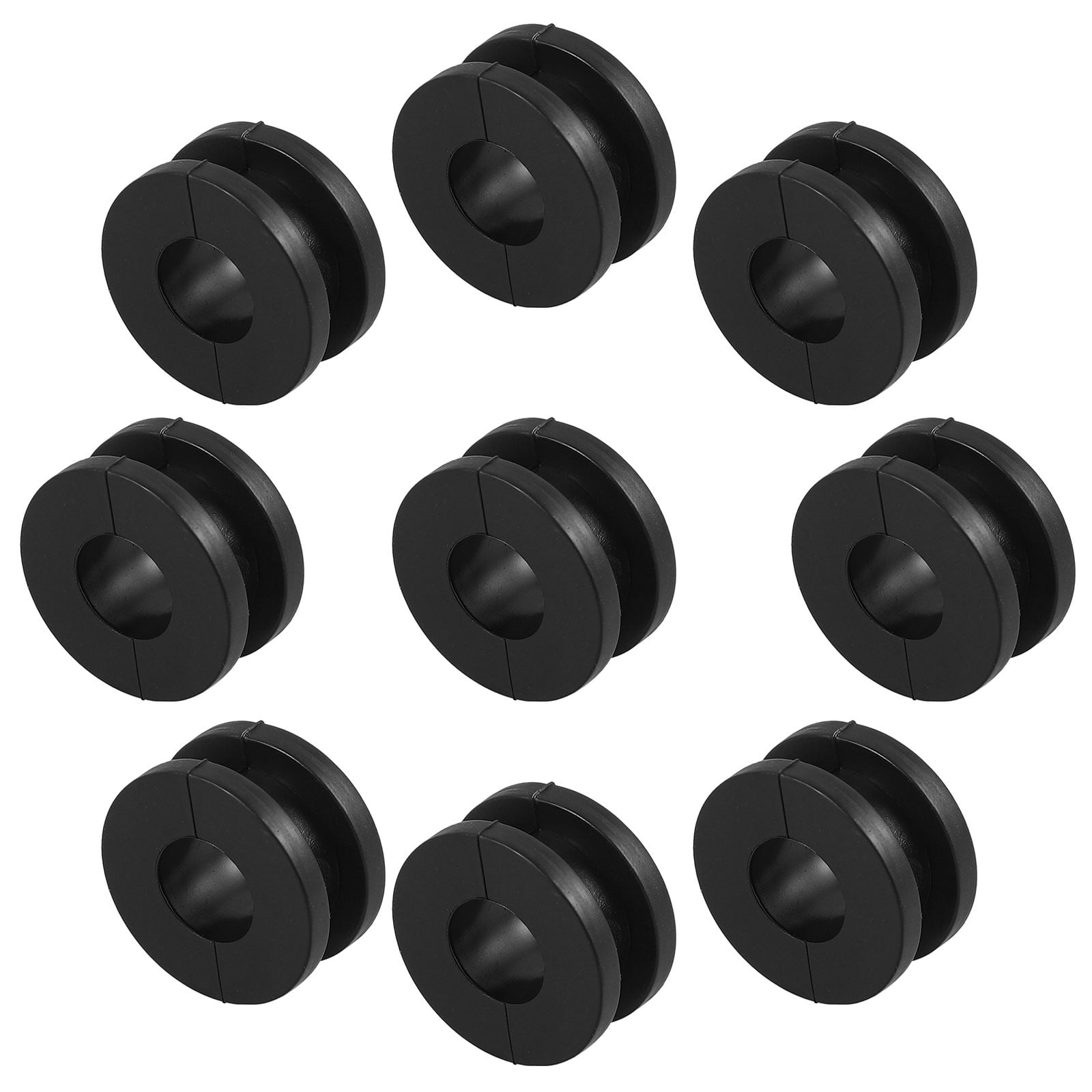 Worgeous 10pcs Motorcycle Rear Shock Absorber Sleeve Buffer Rubber Ring Bushing Fixed Ring - Image 4