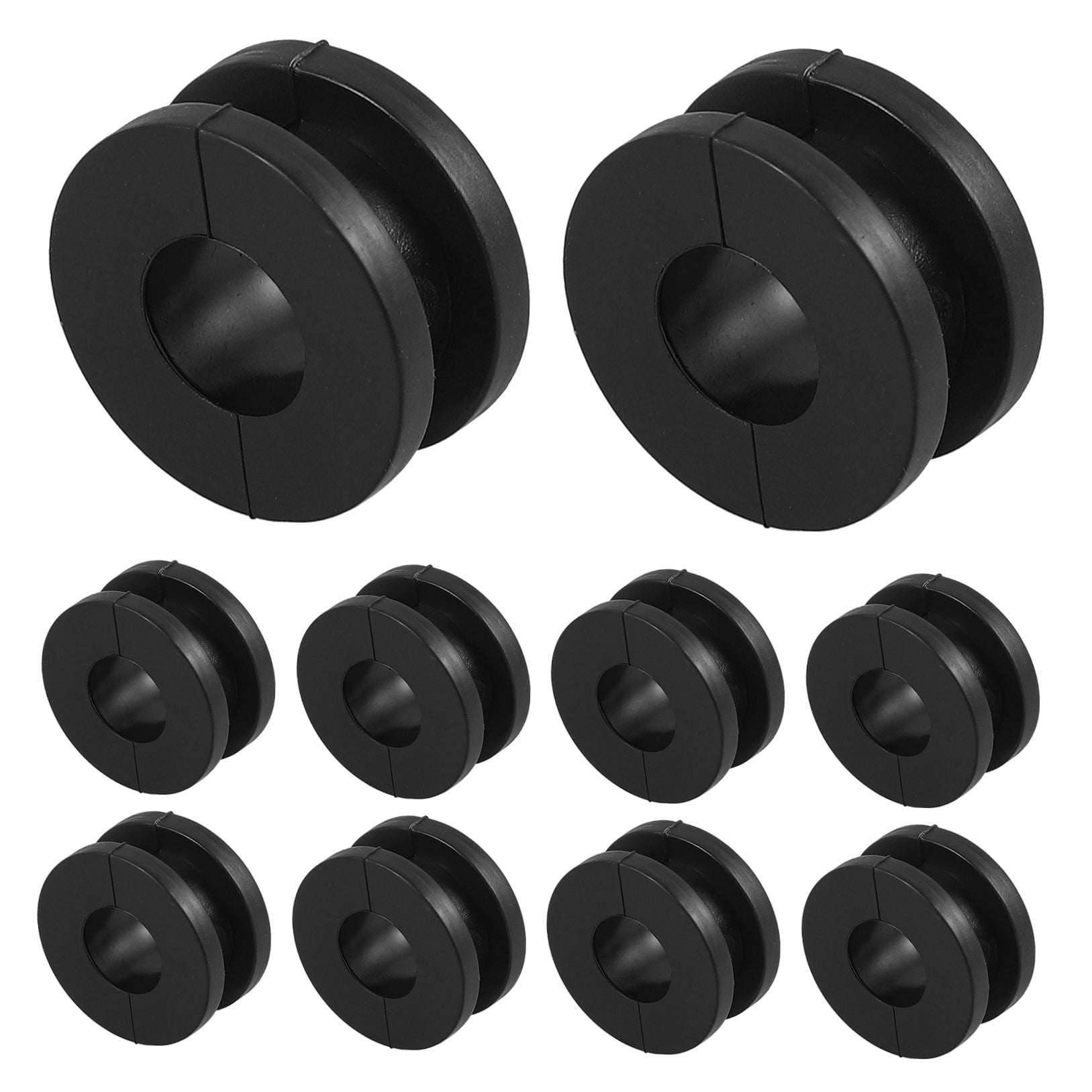 Worgeous 10pcs Motorcycle Rear Shock Absorber Sleeve Buffer Rubber Ring Bushing Fixed Ring - Image 5