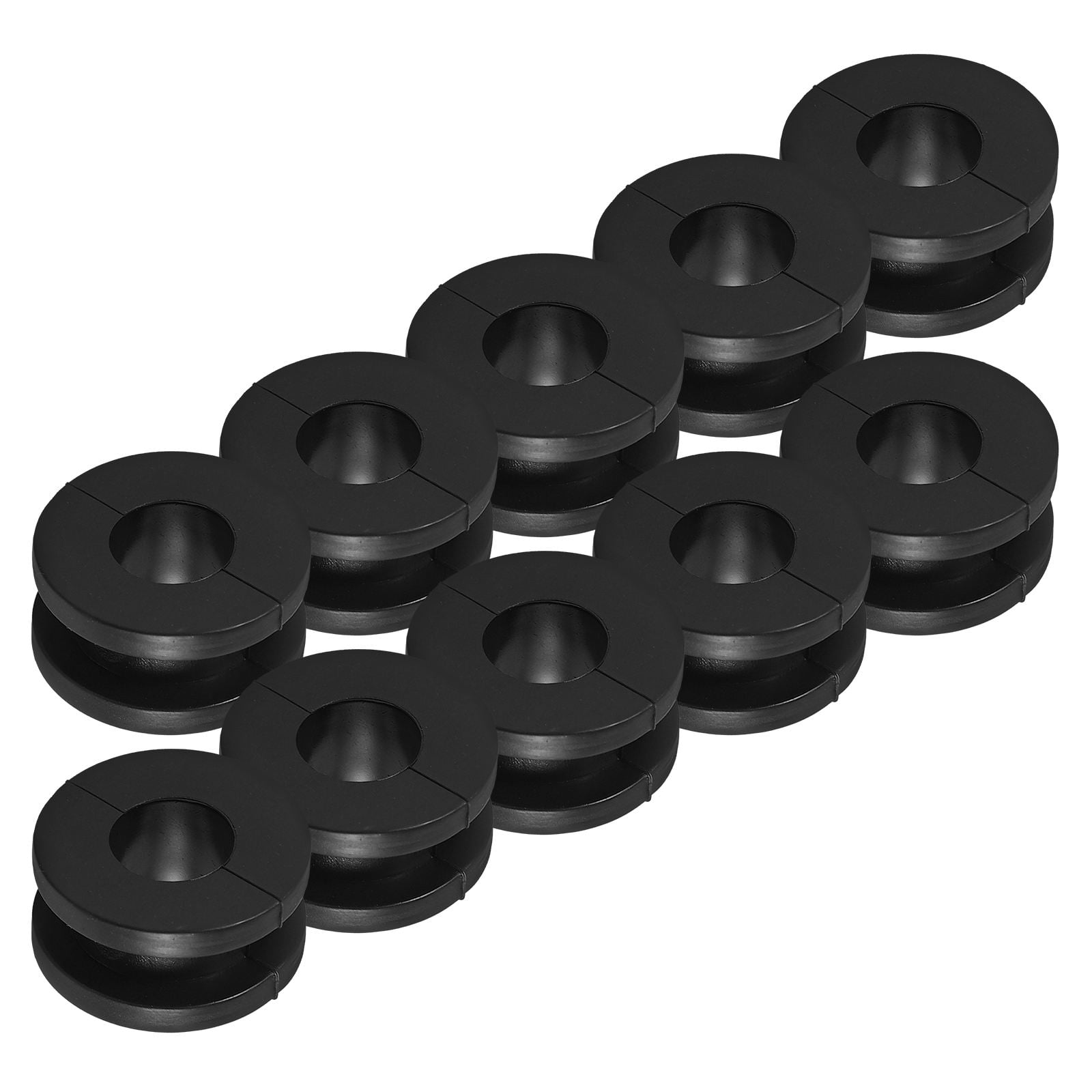 Worgeous 10pcs Motorcycle Rear Shock Absorber Sleeve Buffer Rubber Ring Bushing Fixed Ring - Image 7