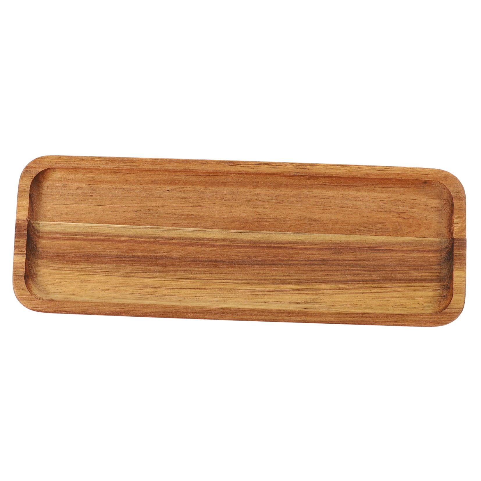 SWETRACE Food Serving Trays Wood Light Brown 1Pack - Image 5