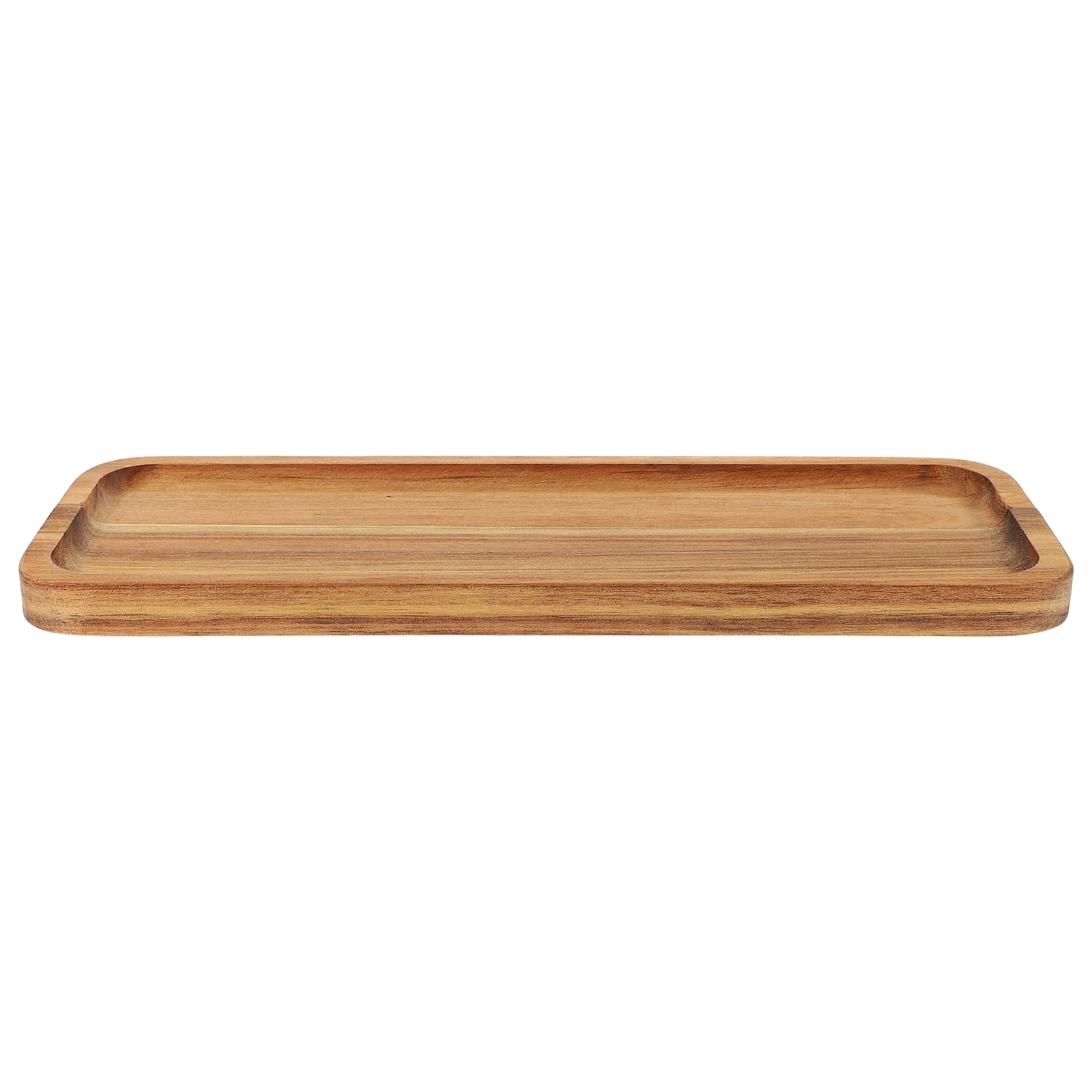 SWETRACE Food Serving Trays Wood Light Brown 1Pack - Image 7