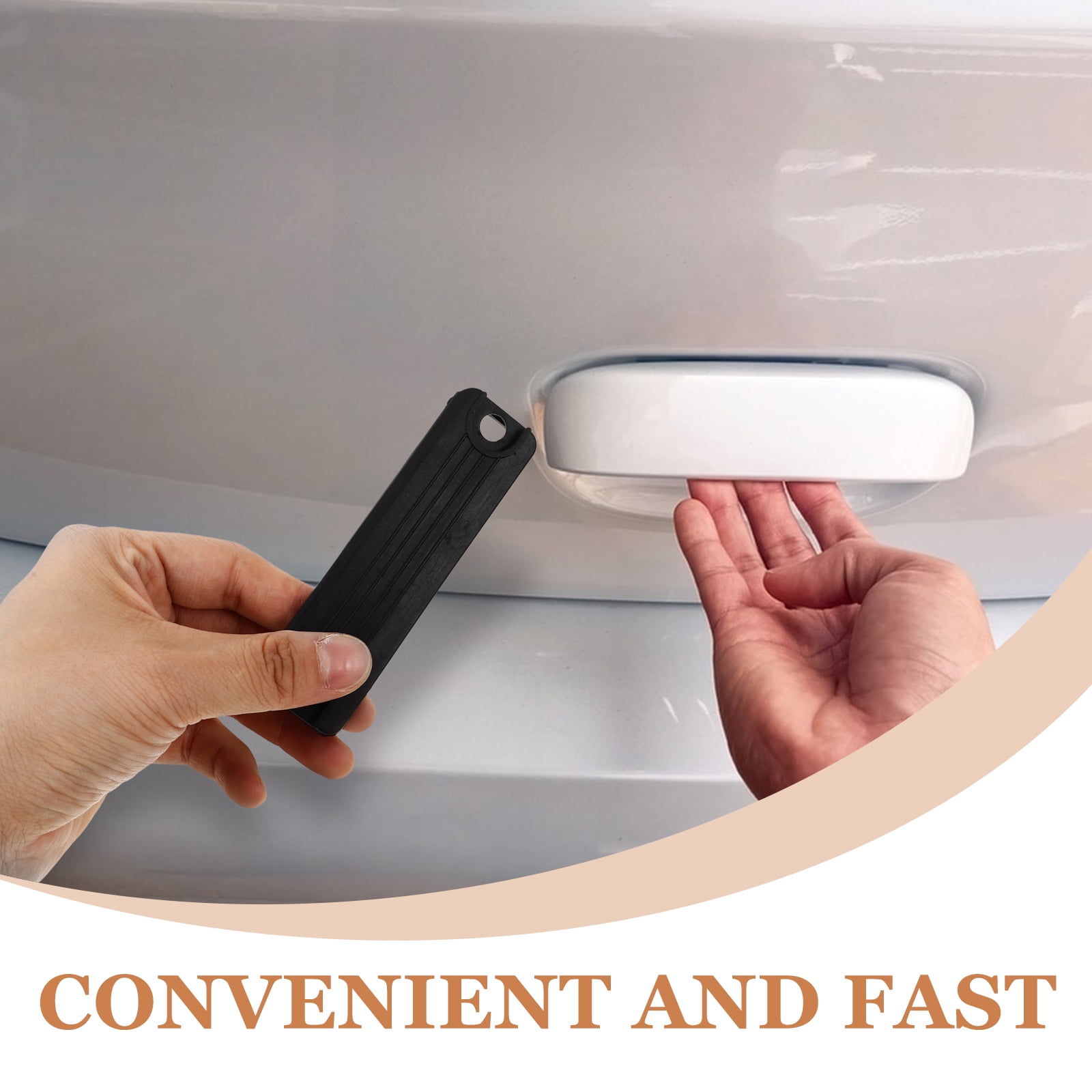 SWETRACE Iron Rubber Trunk Door Handle Switch 1 Set - Image 5