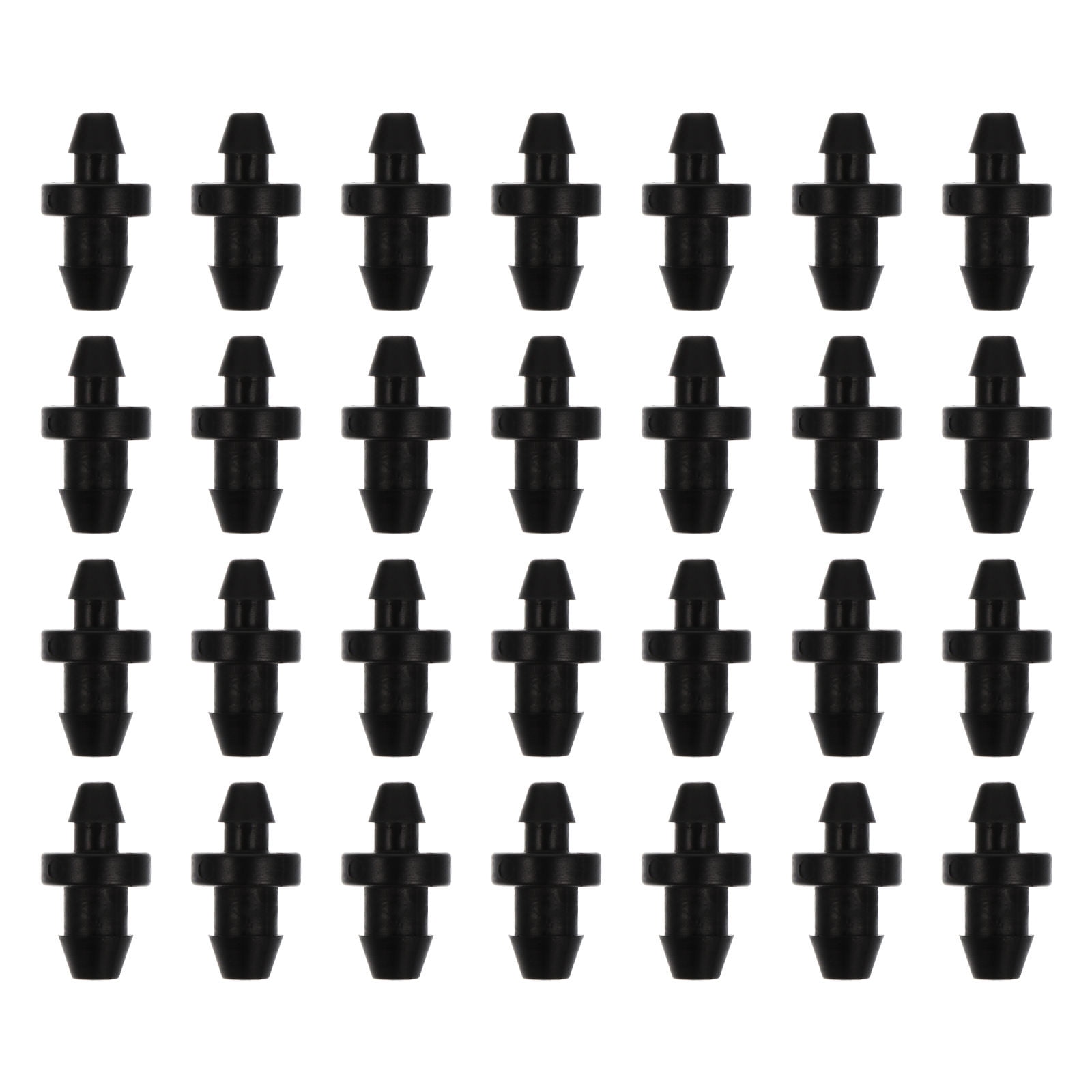SWETRACE Drip Irrigation Tube Hole Plugs Black Plastic 150Pcs 0.79X0.39X0.39in - Image 3