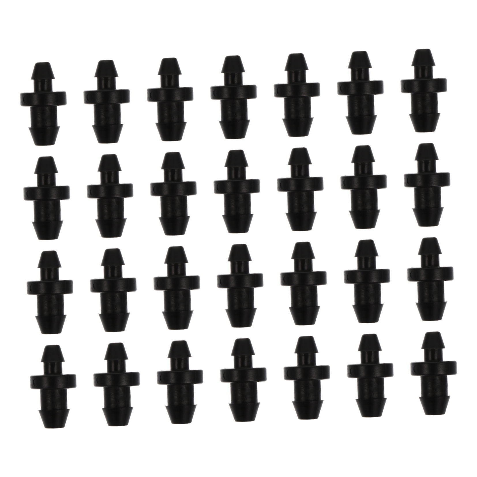 SWETRACE Drip Irrigation Tube Hole Plugs Black Plastic 150Pcs 0.79X0.39X0.39in - Image 4