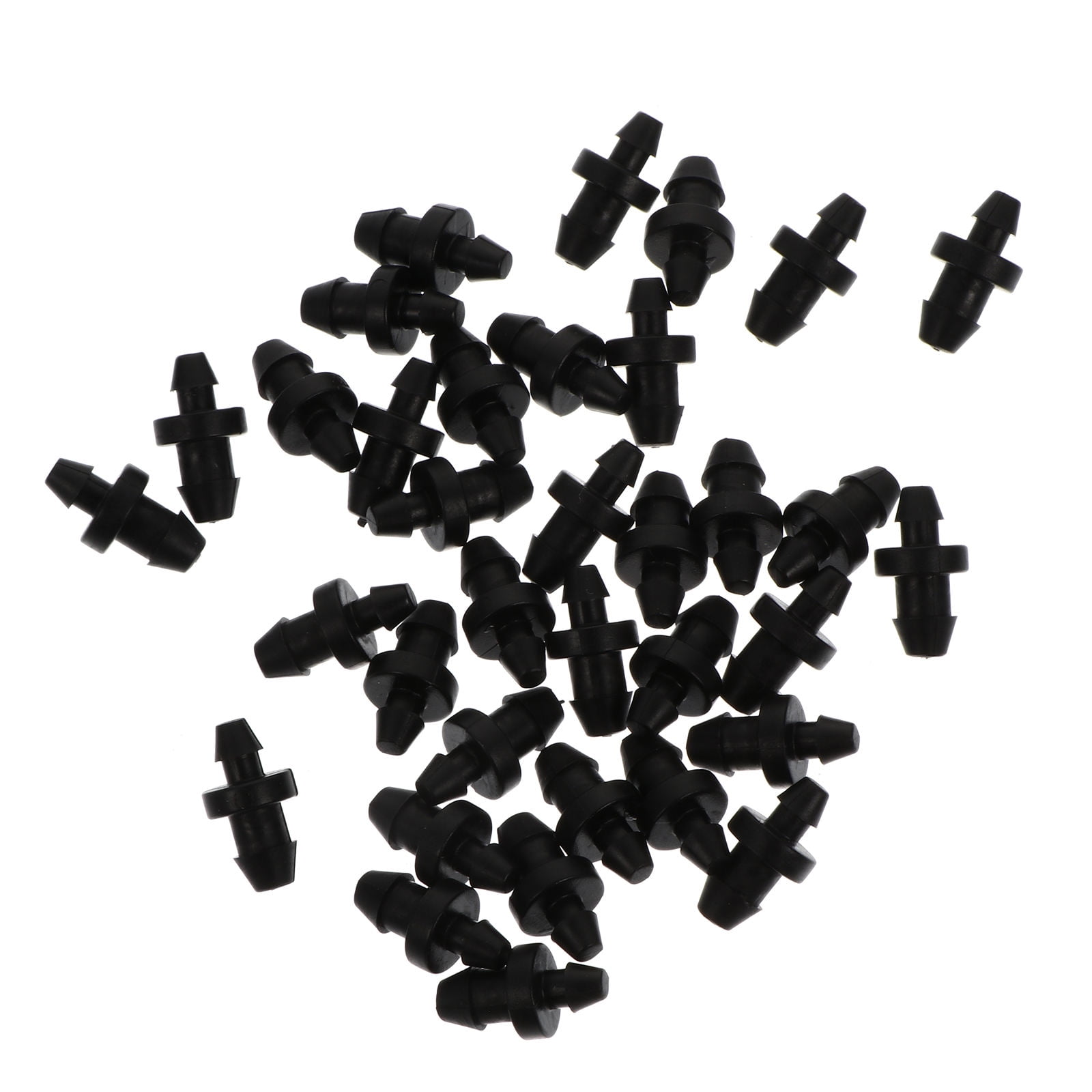 SWETRACE Drip Irrigation Tube Hole Plugs Black Plastic 150Pcs 0.79X0.39X0.39in - Image 8
