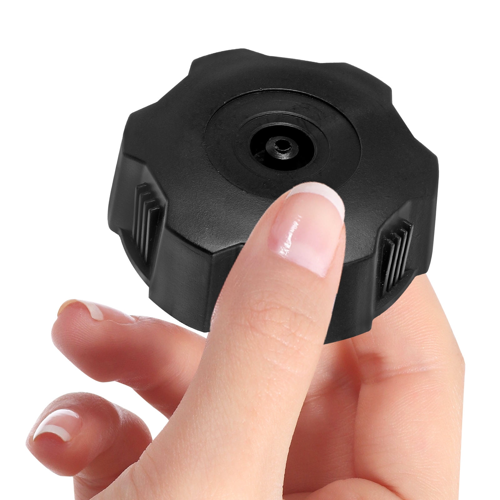 SWETRACE Universal Motorcycle Gas Tank Cap Black 1Pack 2.4X2.4X0.75In - Image 6