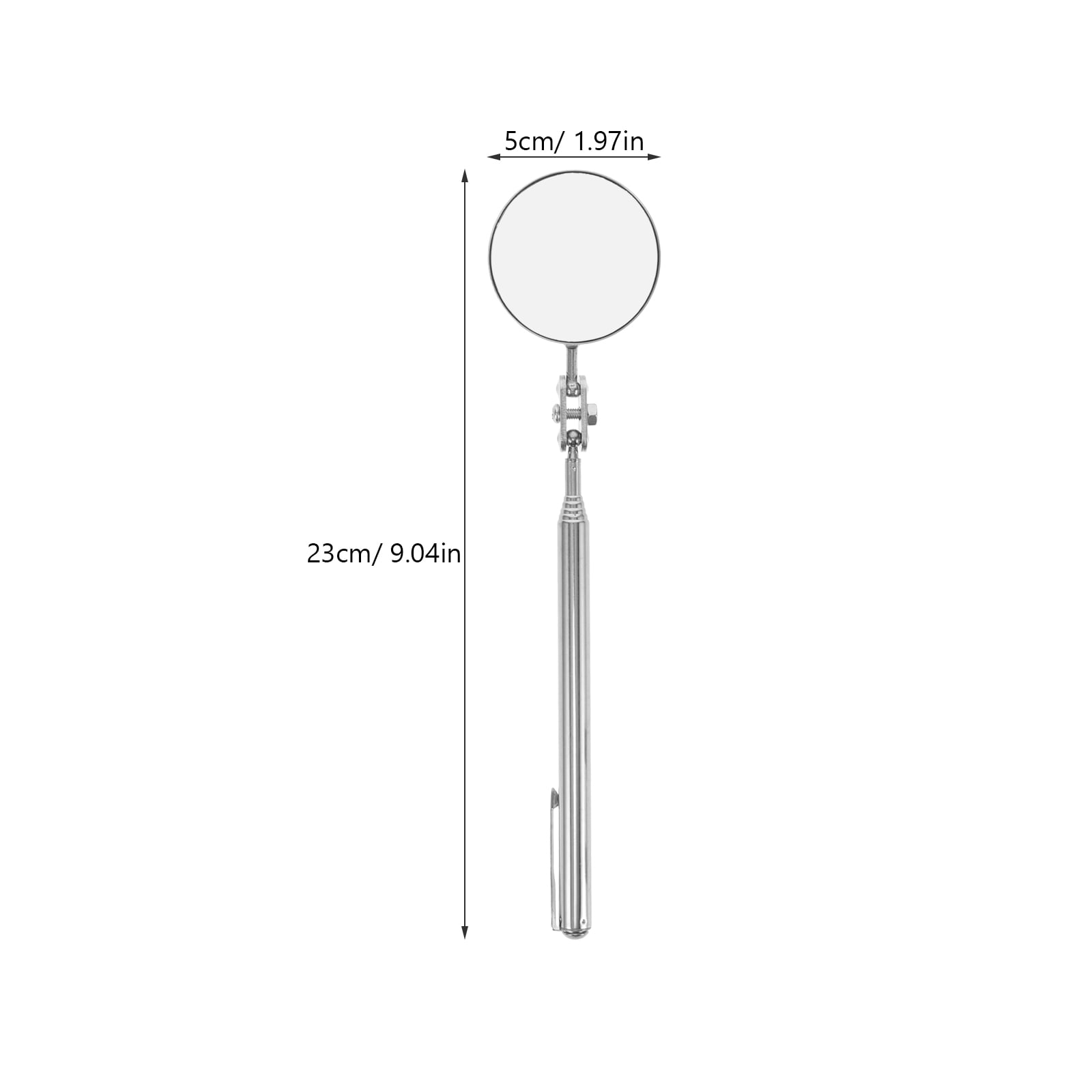 SWETRACE Extending Inspection Mirror Telescoping Mirror Tool Metal 1Set for Pipeline Inspection - Image 2