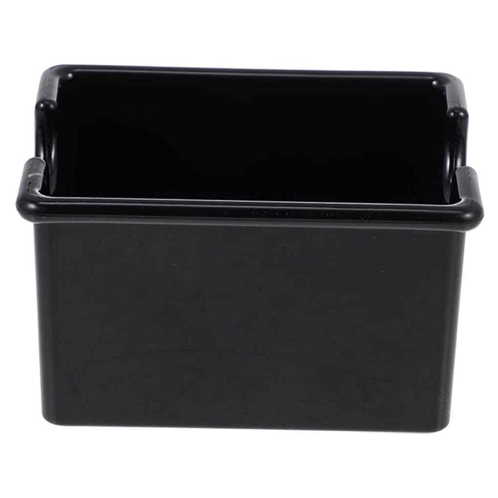 Masteelf Black Acrylic Sugar Packet Organizer for Coffee Bar and Tea Bags Storage 9.5 x 5.5 x 5 Inches - Image 4