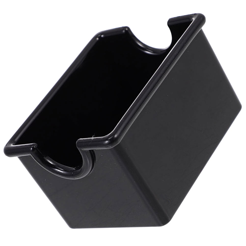 Masteelf Black Acrylic Sugar Packet Organizer for Coffee Bar and Tea Bags Storage 9.5 x 5.5 x 5 Inches - Image 6