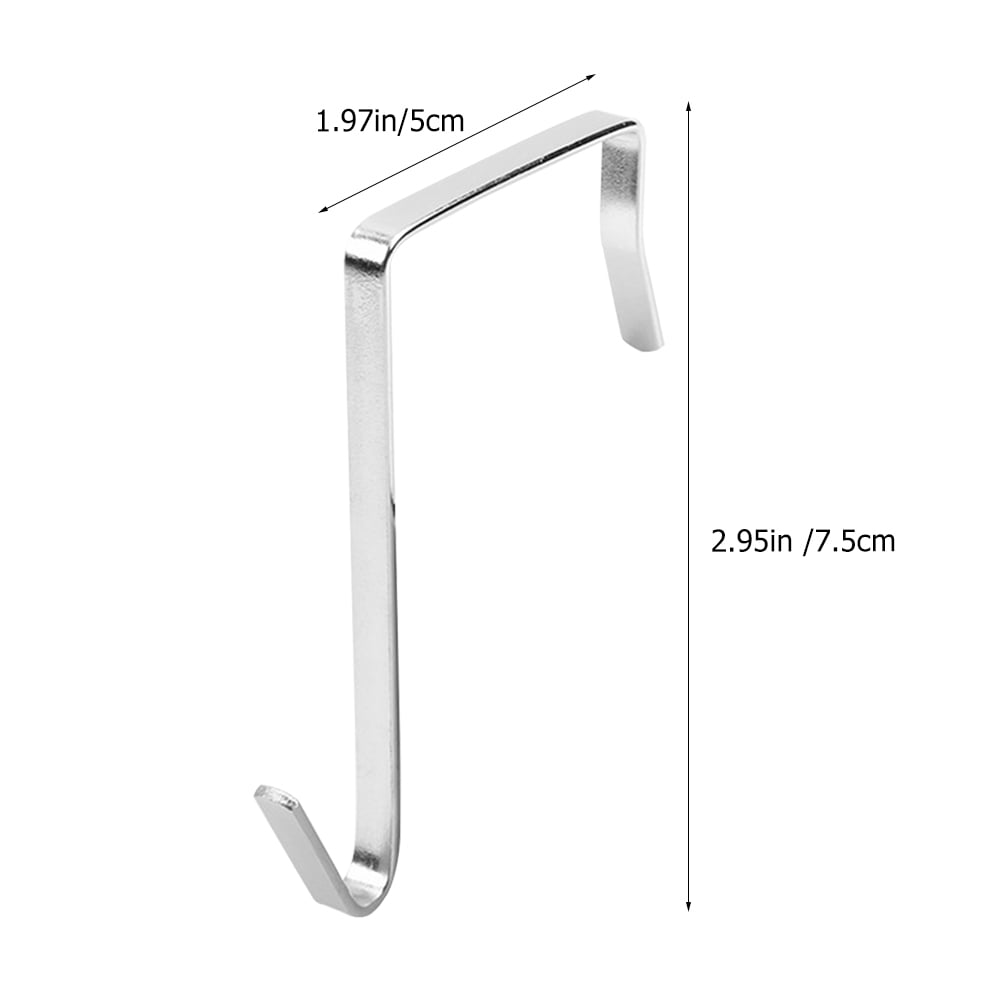 SWETRACE Stainless Steel Clothes Hook Iron 30Pcs for Household Users in Office - Image 2