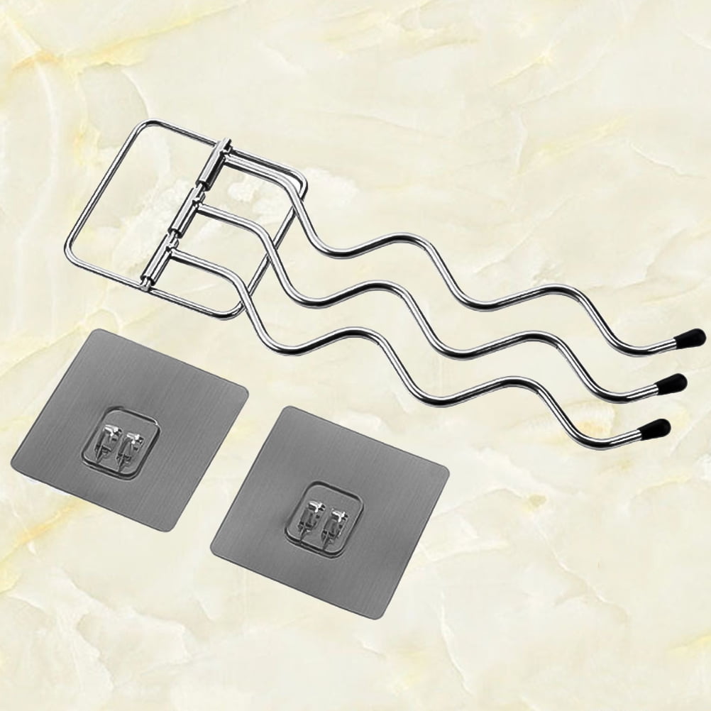 SWETRACE Small Towel Holder Iron Towel Rack Silver 1Pack Bathroom Accessories - Image 6