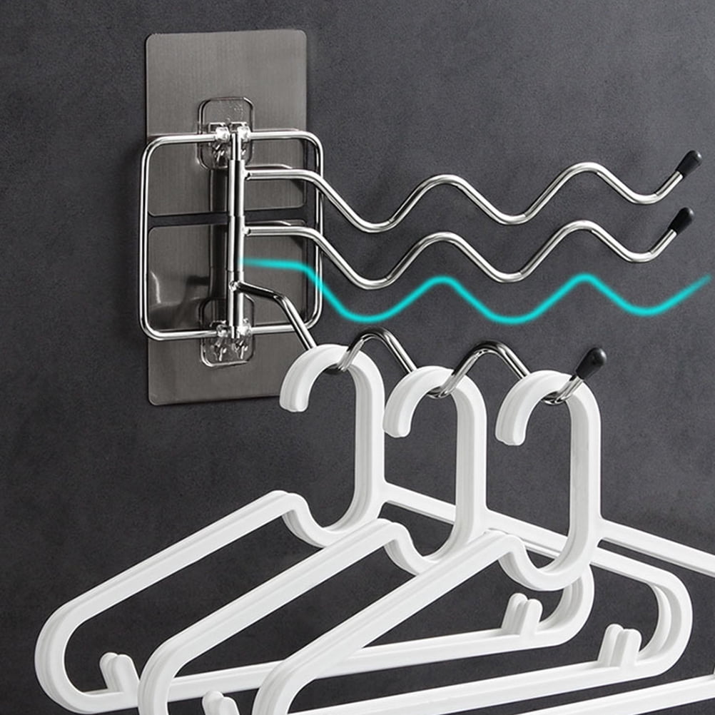 SWETRACE Small Towel Holder Iron Towel Rack Silver 1Pack Bathroom Accessories - Image 7