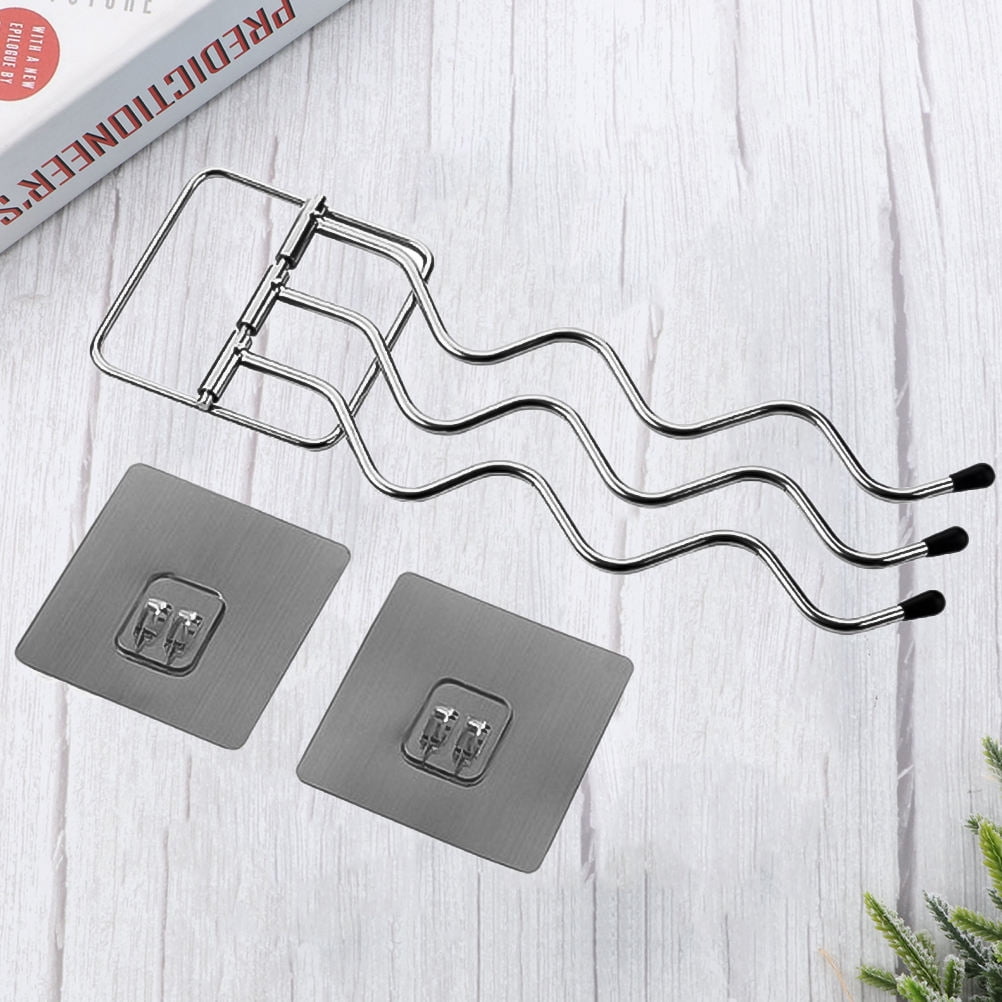 SWETRACE Small Towel Holder Iron Towel Rack Silver 1Pack Bathroom Accessories - Image 8