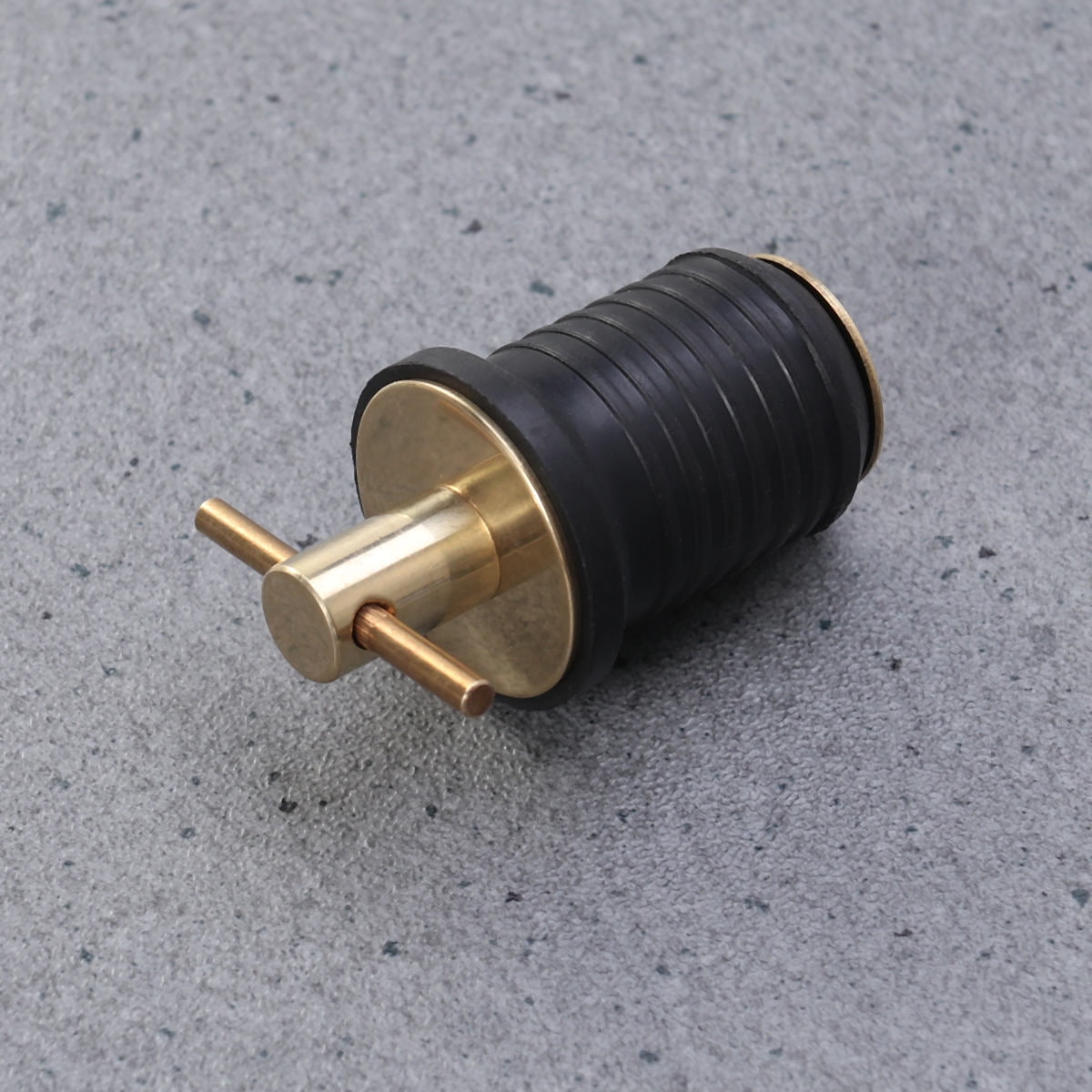 SWETRACE Scupper Plugs For Kayak 1Pcs Round Rubber Boat Drain Bung Black 5x3.5x3cm Sealing - Image 1