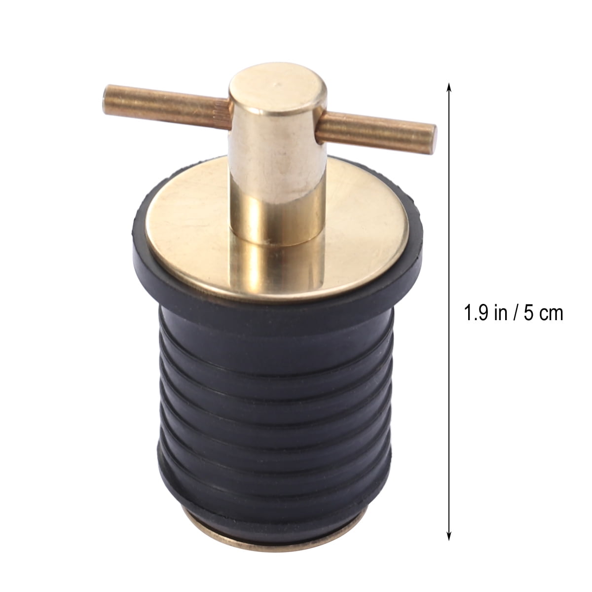 SWETRACE Scupper Plugs For Kayak 1Pcs Round Rubber Boat Drain Bung Black 5x3.5x3cm Sealing - Image 2