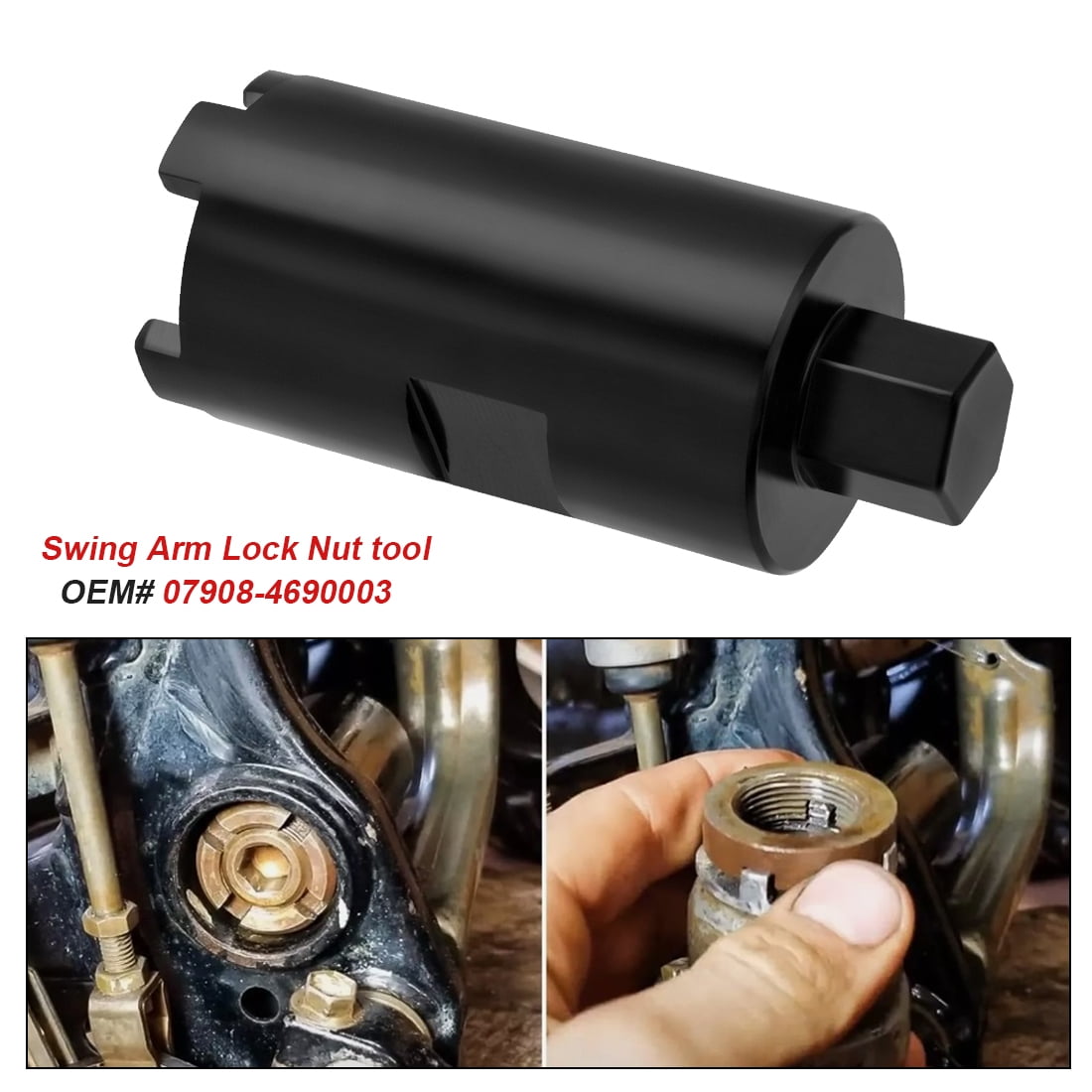 Swing Arm Bolt Lock Nut Install Tool for Honda Recon Rubicon FourTrax Rancher Foreman 500 420 400 350 300 - Image 4