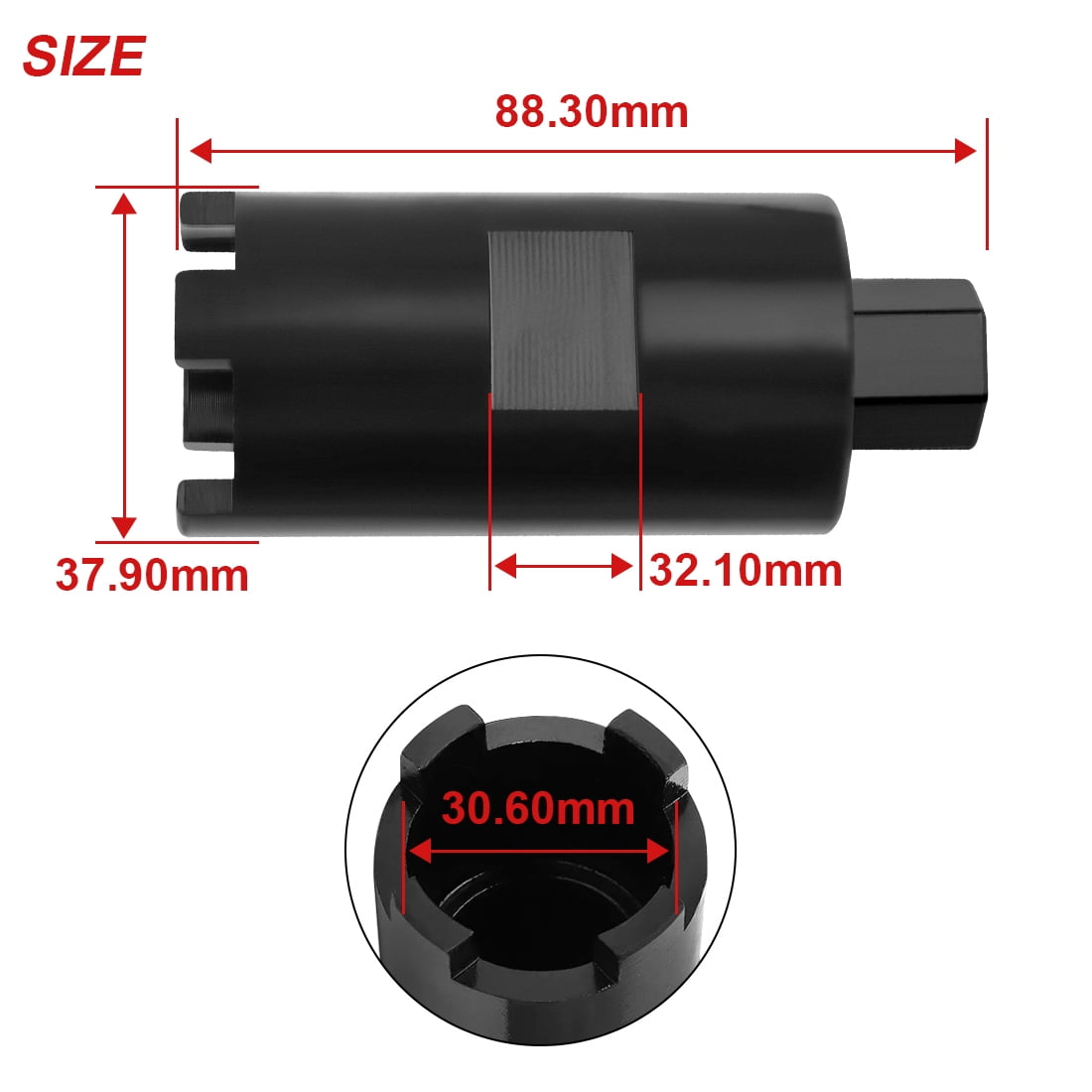 Swing Arm Bolt Lock Nut Install Tool for Honda Recon Rubicon FourTrax Rancher Foreman 500 420 400 350 300 - Image 5