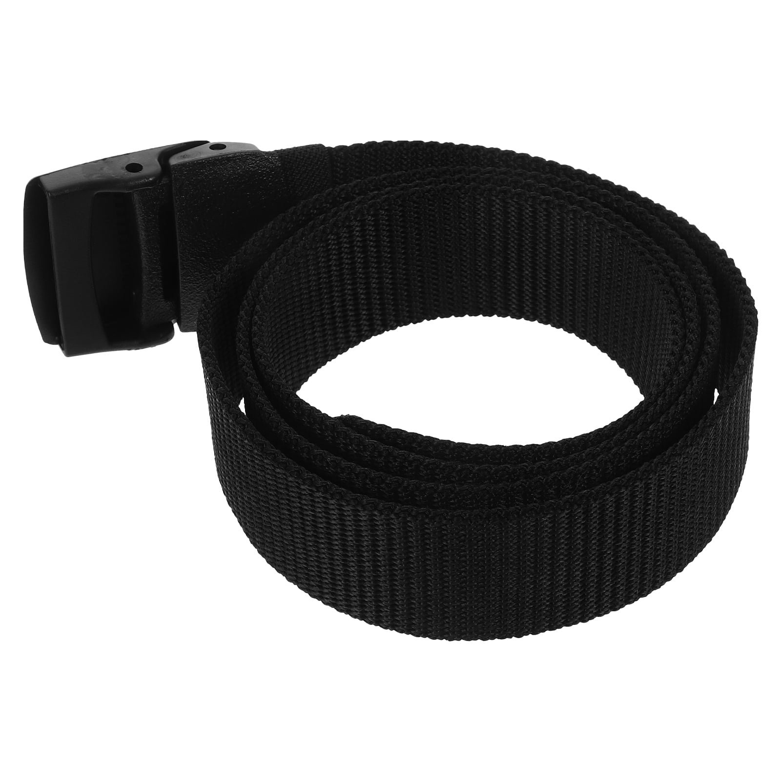 Masteelf Nylon Belt Waist Belt Plastic Buckle Casual Style Waist Belt Adjustable Belt - Image 1