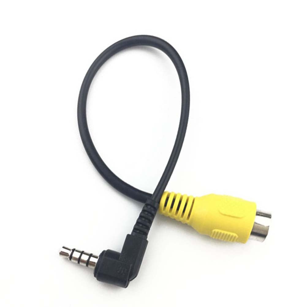 Masteelf 2 .5mm Conversion Line Reverse Camera Backup for Car Man Black - Image 1