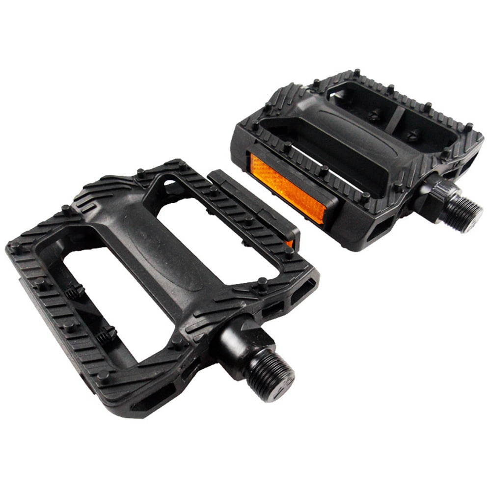 Masteelf 1 Pair of Pedals Anti-slip Plastic Grain Large Treadle Universal Road Bike Pedals - Image 5