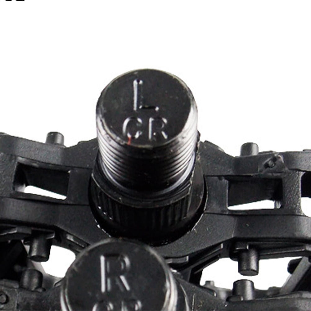 Masteelf 1 Pair of Pedals Anti-slip Plastic Grain Large Treadle Universal Road Bike Pedals - Image 7