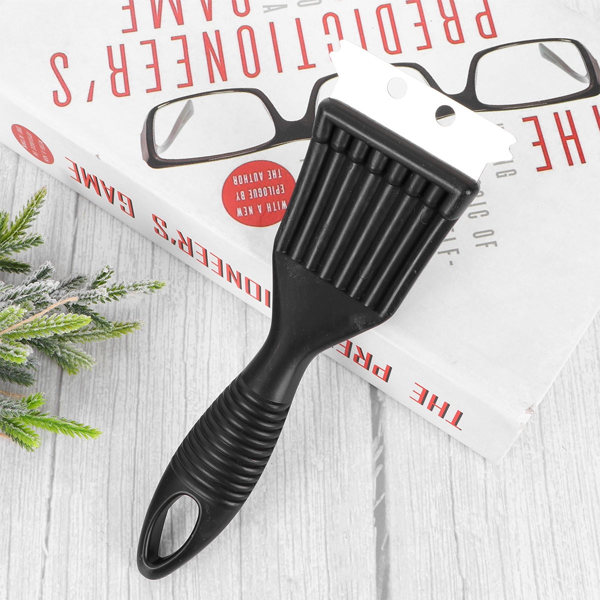 SWETRACE Barbecue Brushes PP 2Pcs 8.1x2.6x1.6in Grill Maintenance Barbecue - Image 3