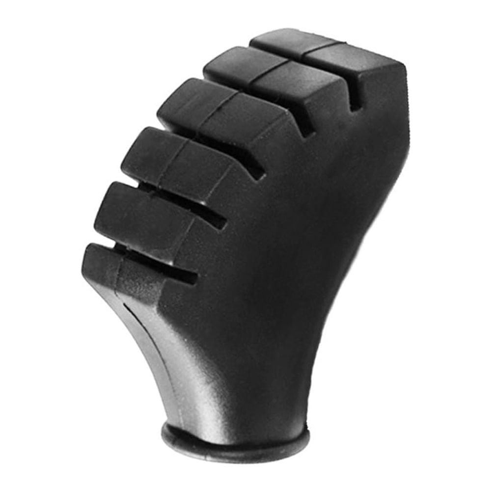 SWETRACE Trekking Pole Foot Cover Walking Pole Tips Black 10PCS 2.2x0.7in - Image 1