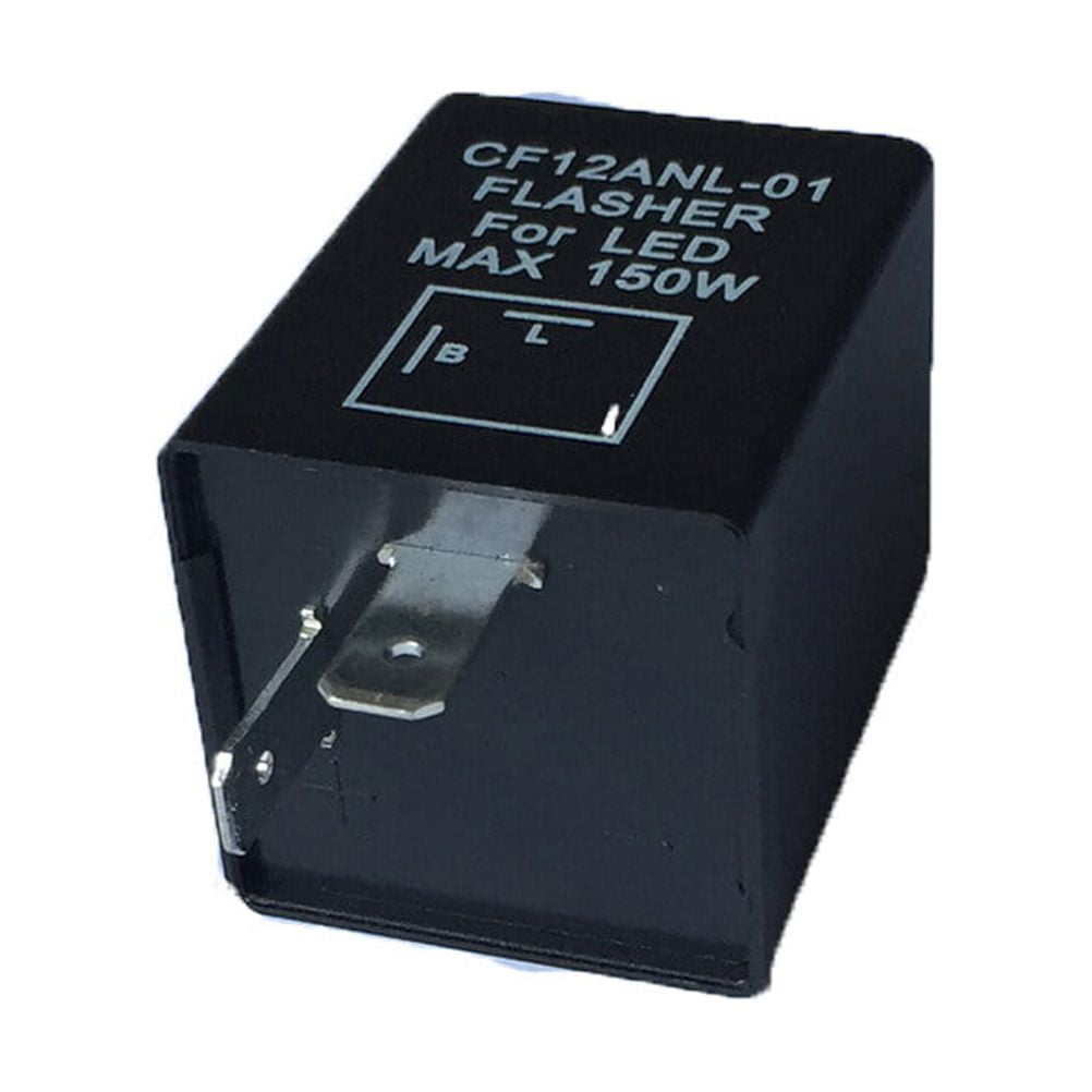 SWETRACE Warning LED Flasher Black 1Pcs Plastic - Image 1