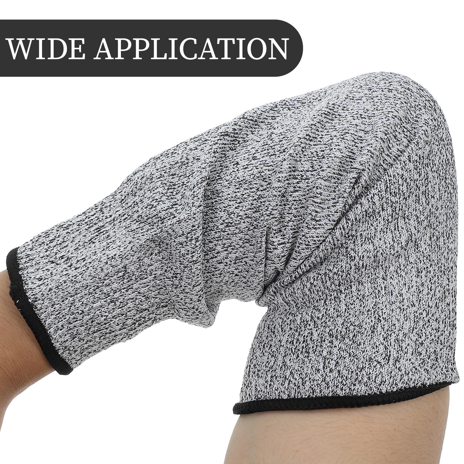 SWETRACE Gardening Sleeves Arm Protection Cut Resistant Sleeves Grey 1 Pair - Image 7