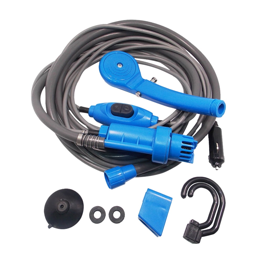 SWETRACE Portable Outdoor Camping Shower Blue 1Set 7.1x3.1x1.6in Plastic - Image 3