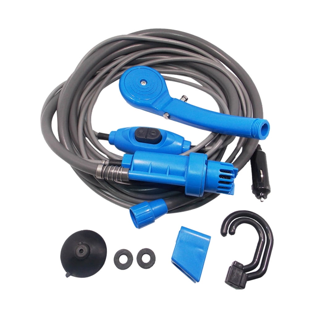 SWETRACE Portable Outdoor Camping Shower Blue 1Set 7.1x3.1x1.6in Plastic - Image 4