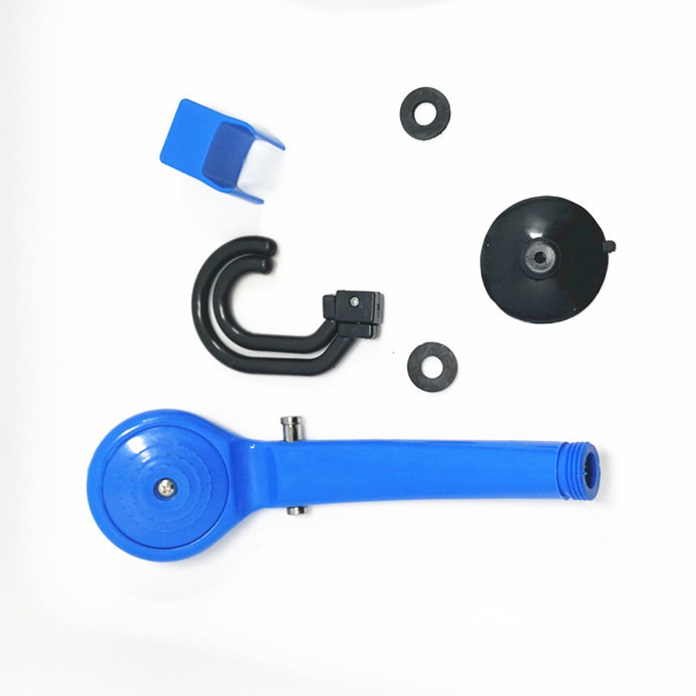 SWETRACE Portable Outdoor Camping Shower Blue 1Set 7.1x3.1x1.6in Plastic - Image 5