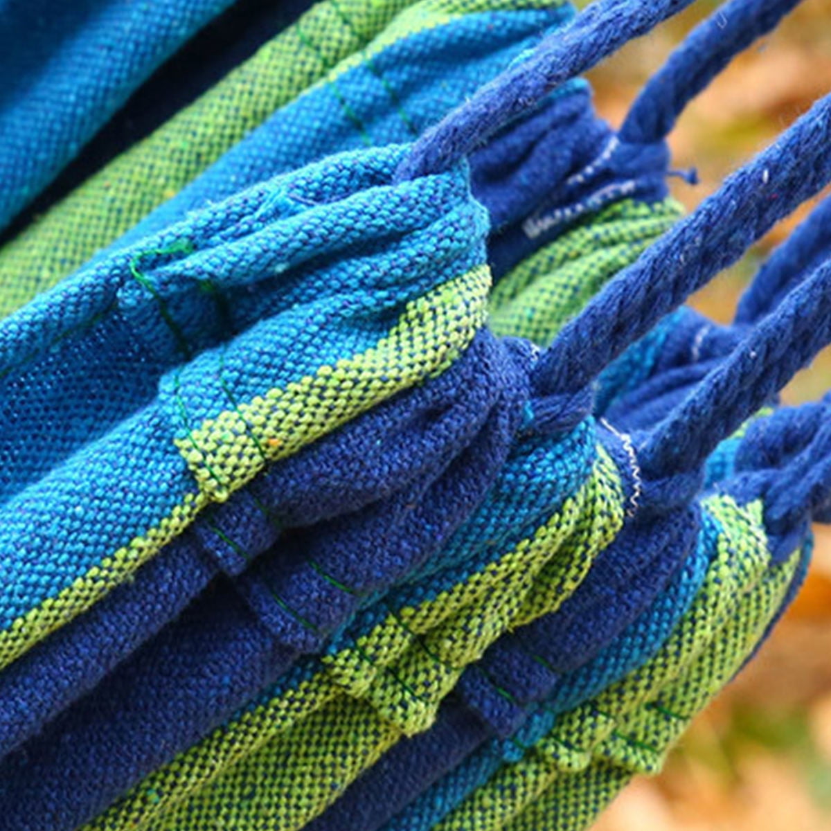 SWETRACE Hammocks for Adults Canvas Blue 1Set 110x31in - Image 7
