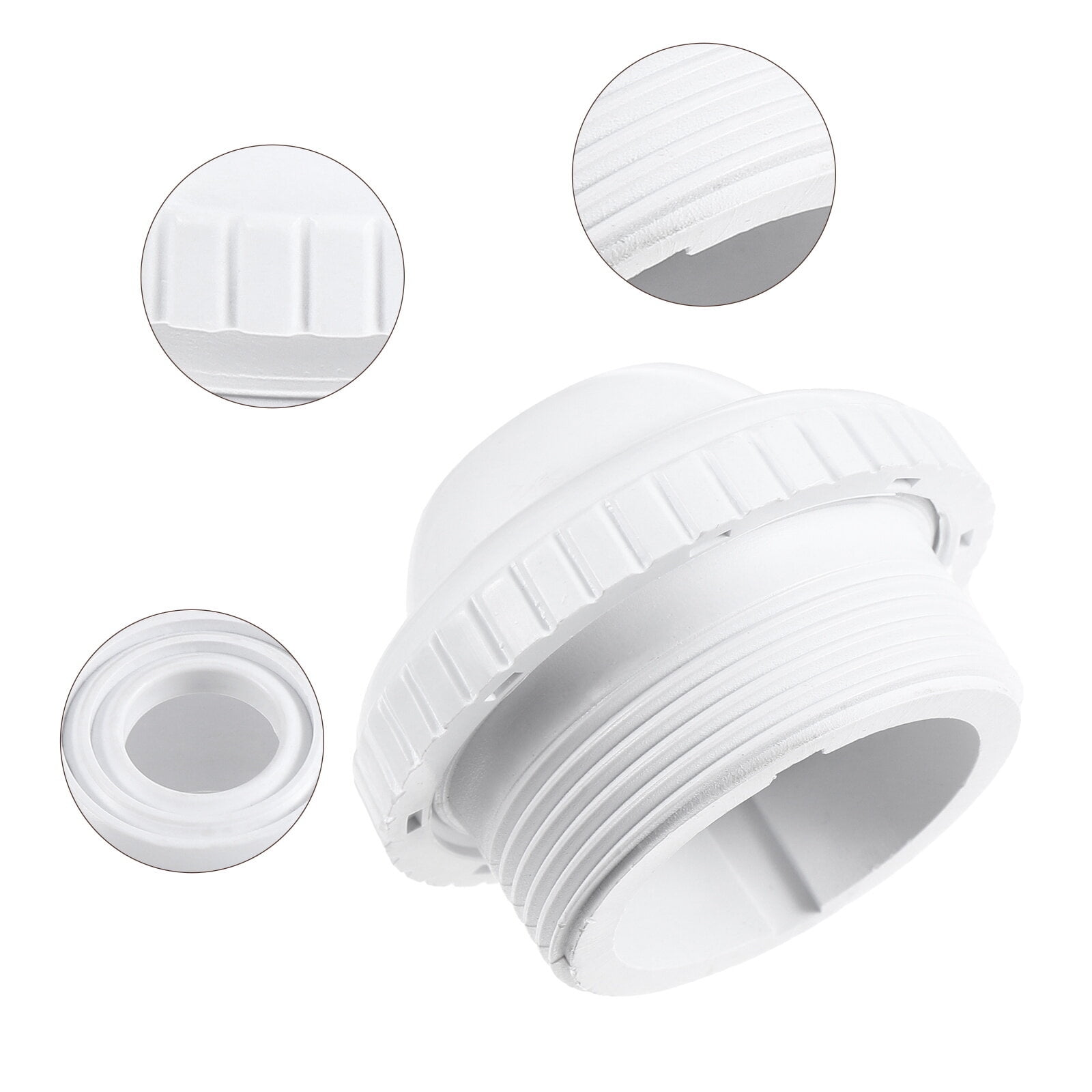 SWETRACE 1Pack Nozzle for Pool Aerator and Spa Usage in White PVC 2.4x2.4x1.6in - Image 6