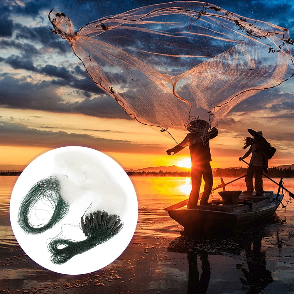 SWETRACE 1 Set Cast Net Mesh for Freshwater Saltwater Fishing 370.00X120.00X120.00in - Image 1