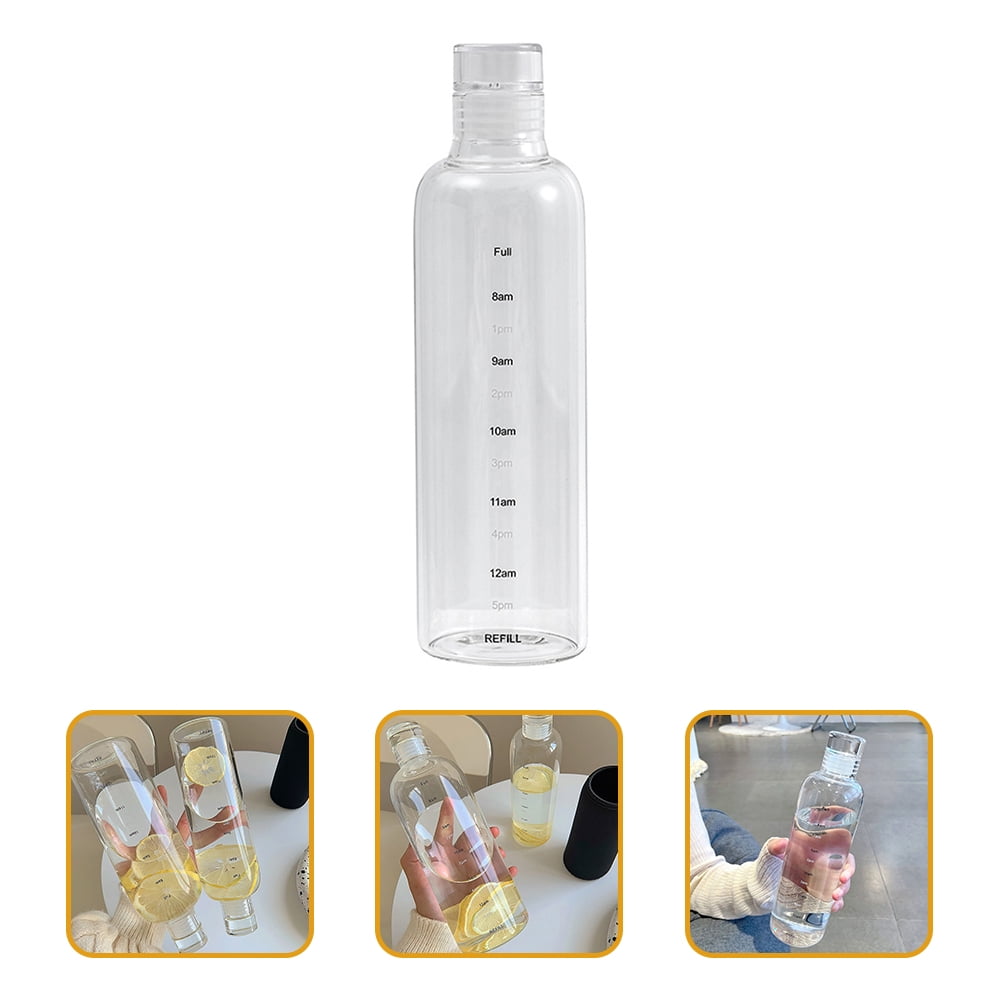 SWETRACE 1Set Water Bottle Transparent Portable and Anti-leakage for Home and Office Use 500Ml - Image 6