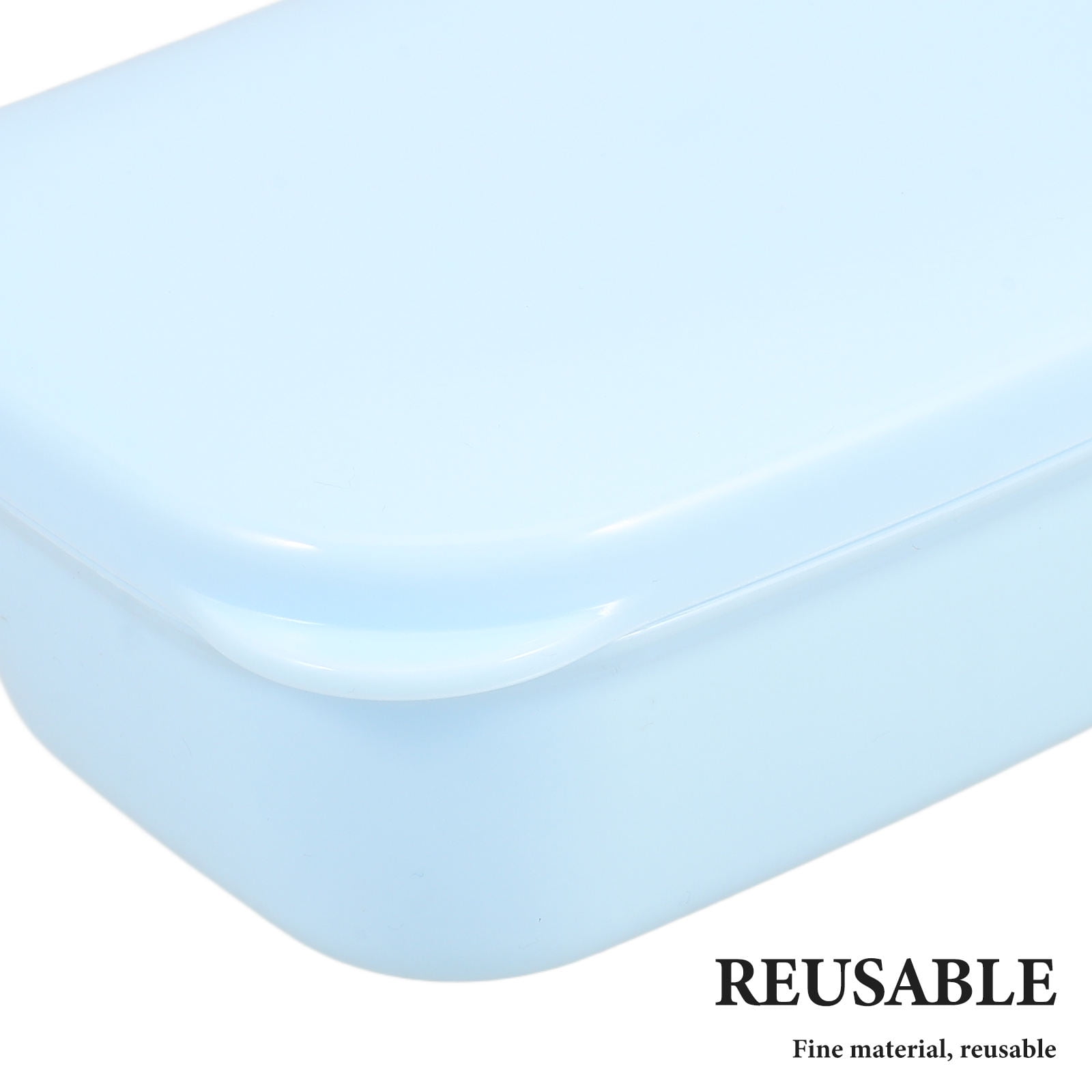 SWETRACE 1Pack -Blue ABS Waterproof Soap Holders for Men Women - Image 3