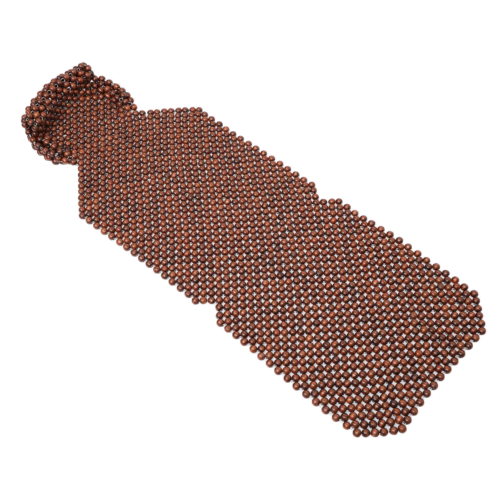SWETRACE Car Seat Pads Wooden Beads Seat Cushion Breathable Coffee 1 Pc 53.45 x 17.68 x 0.79 inch - Image 6