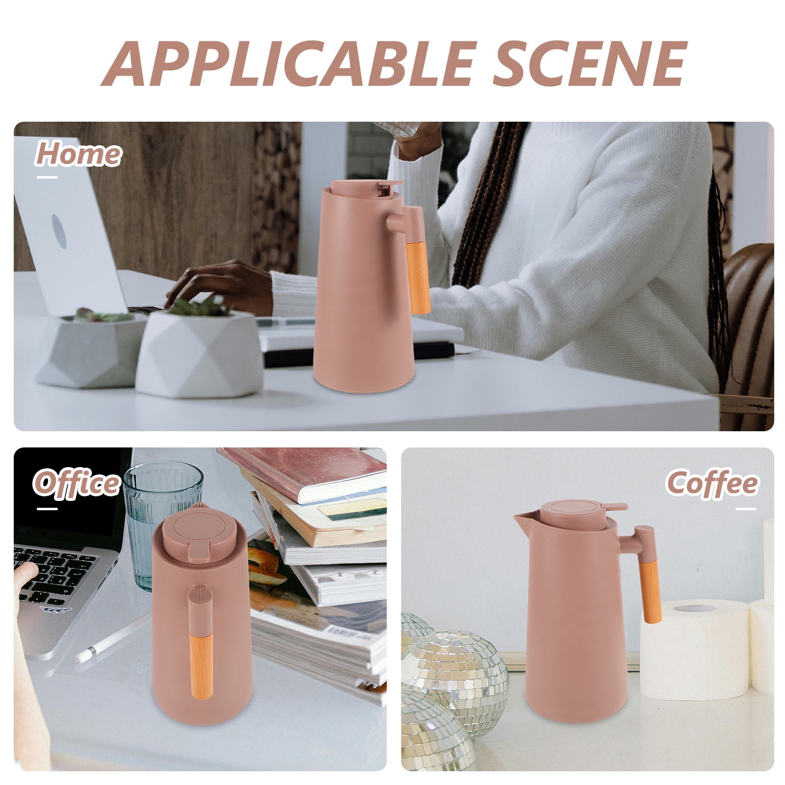 SWETRACE 1Set Vacuum Insulated Bottle Warmth Multi-Purpose Use For Outdoor Activities - Image 3