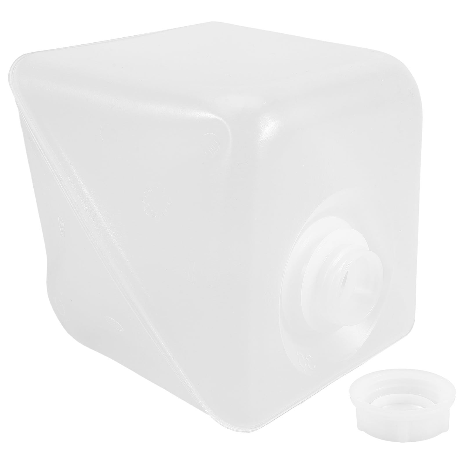 SWETRACE Collapsible Water Container with Lid Large Capacity Portable Transparent Plastic for Outdoor Use Camping and Hiking 5L - Image 5