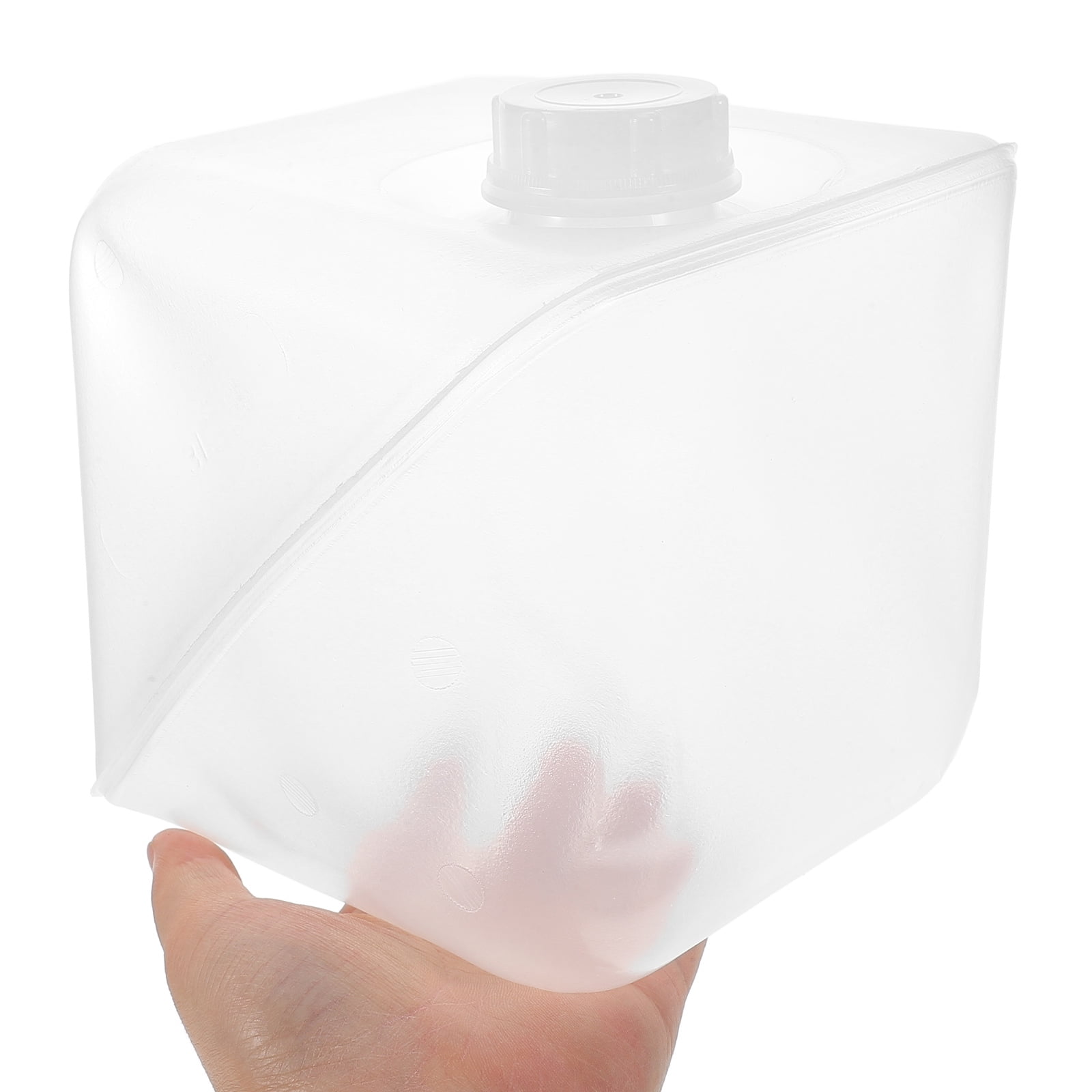 SWETRACE Collapsible Water Container with Lid Large Capacity Portable Transparent Plastic for Outdoor Use Camping and Hiking 5L - Image 7
