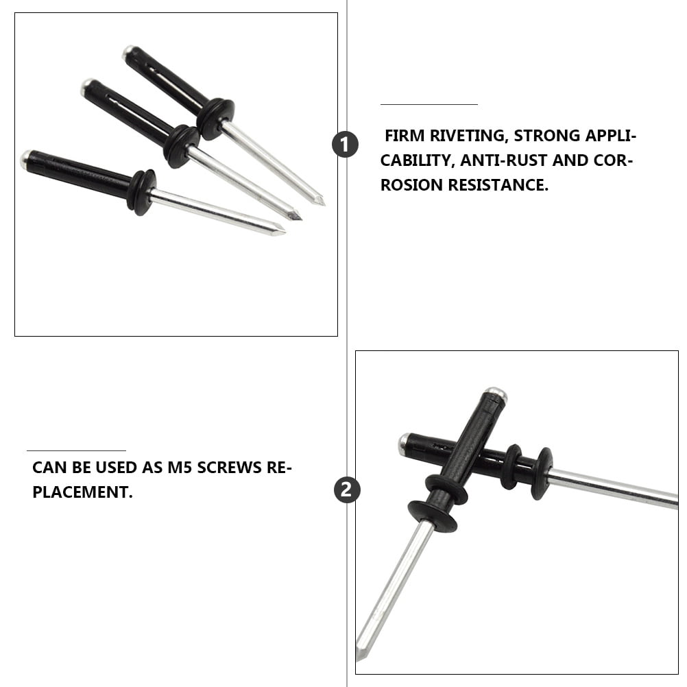 SWETRACE Kayak J Hooks with Rivits 12 x Rivets Lightweight Portable for Canoeing - Image 8